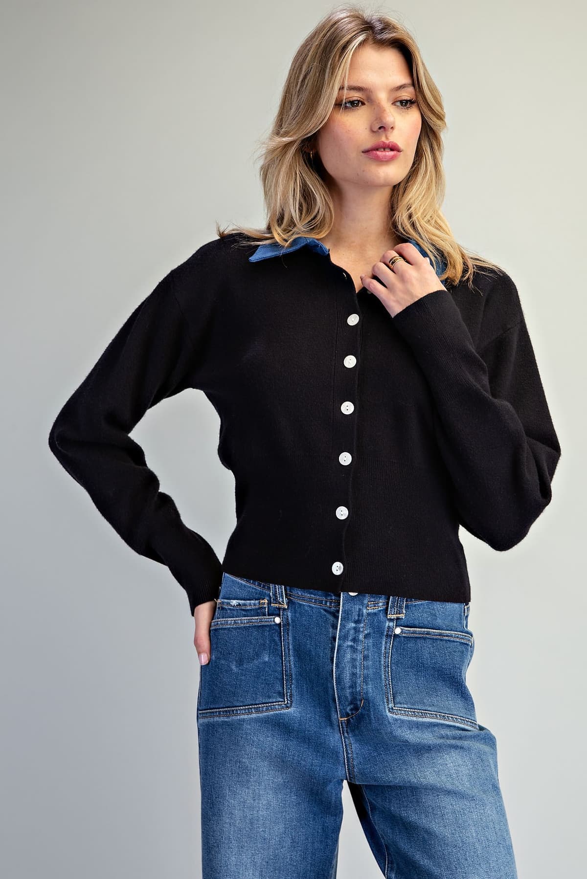SJH17154 - BLACK