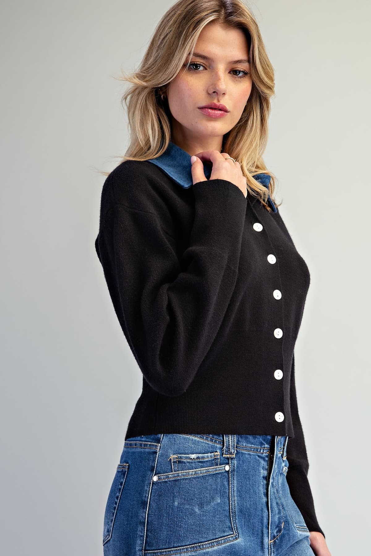 SJH17154 - BLACK