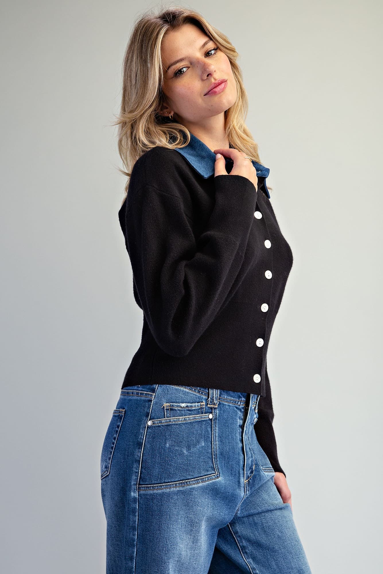 SJH17154 - BLACK