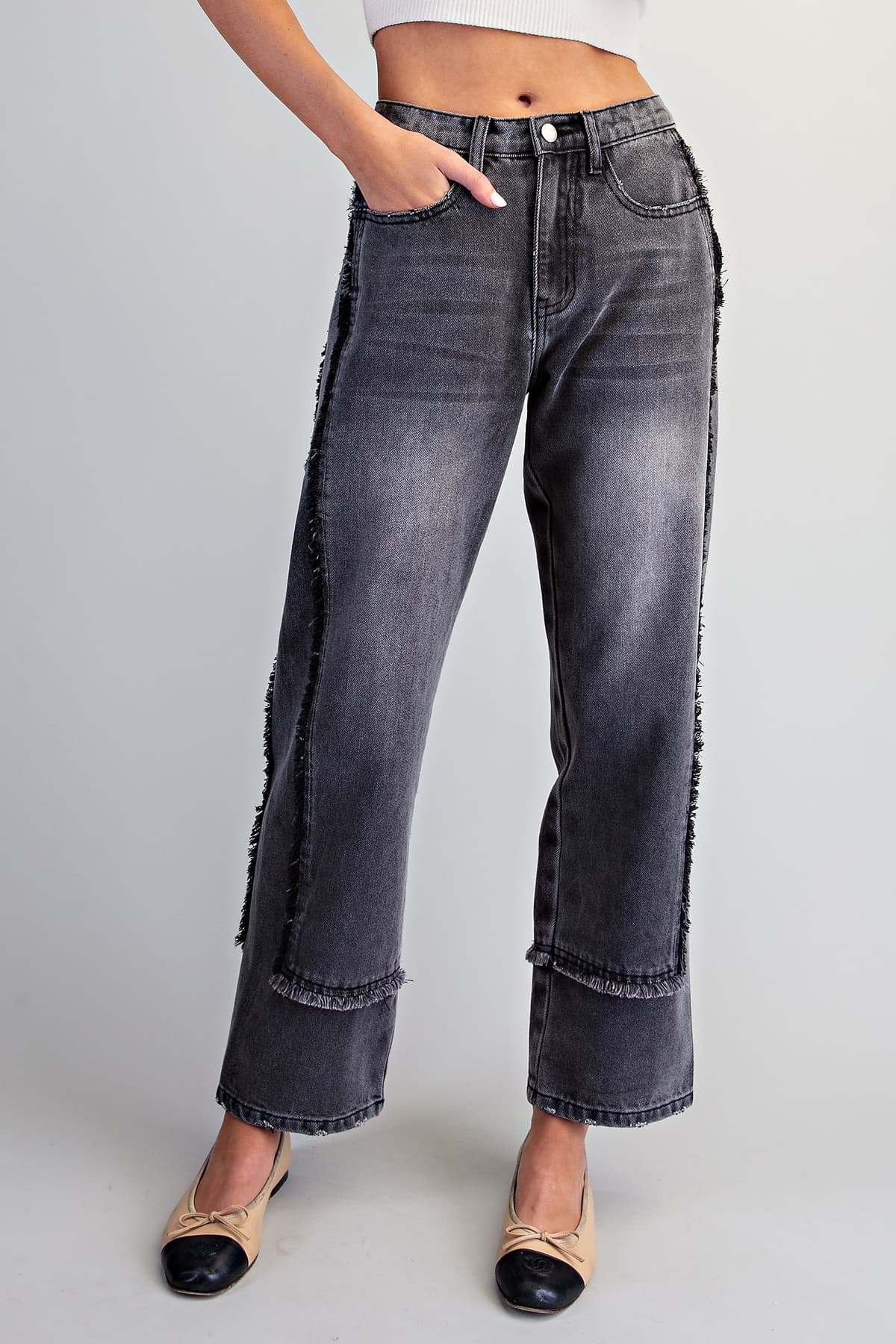 PK16645 - BLACK DENIM