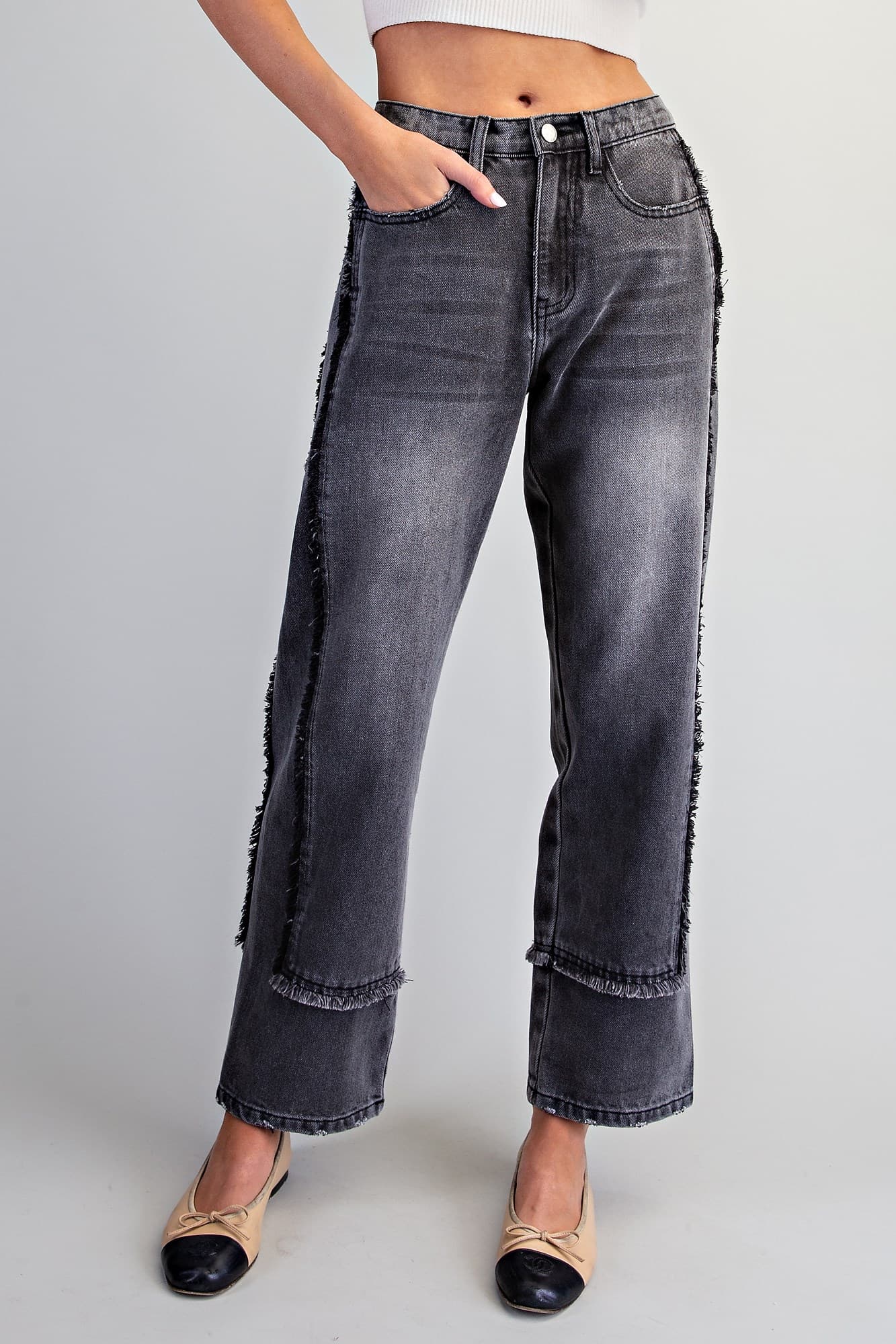 PK16645 - BLACK DENIM