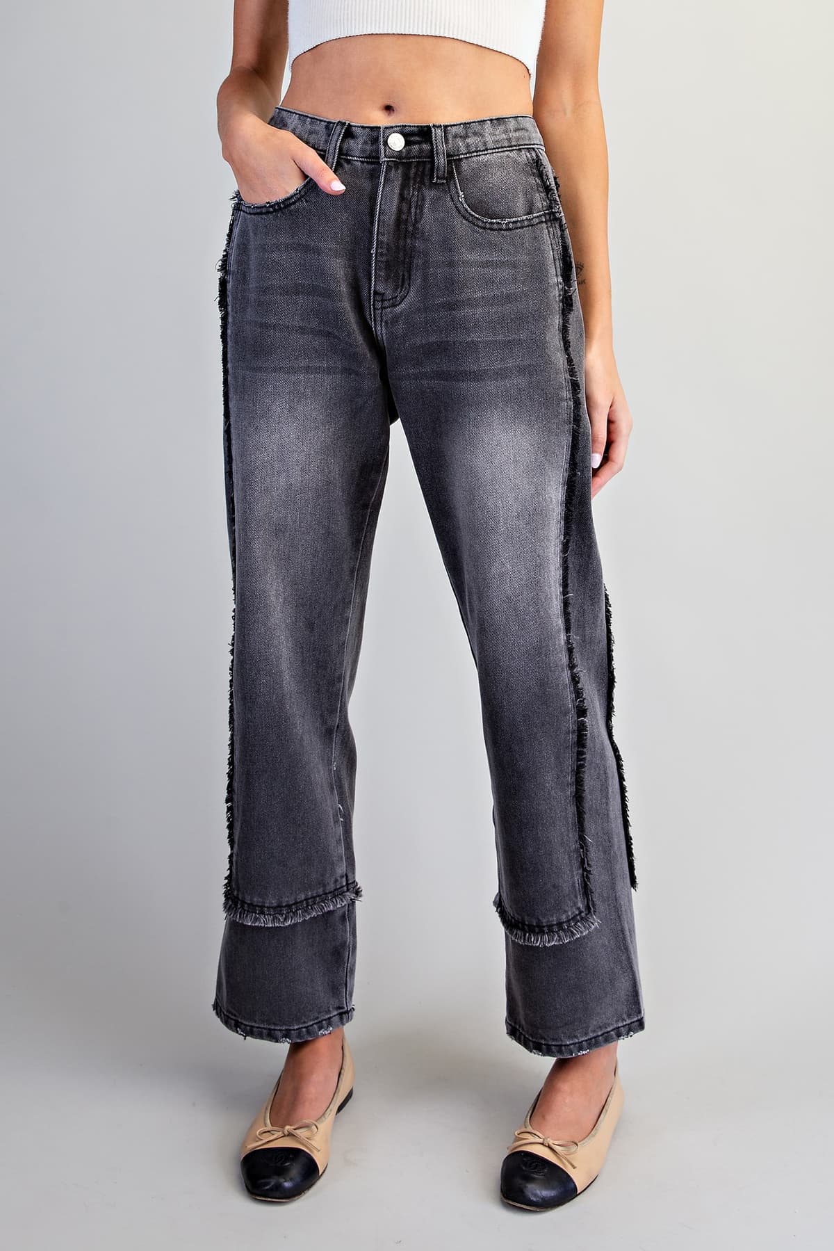 PK16645 - BLACK DENIM