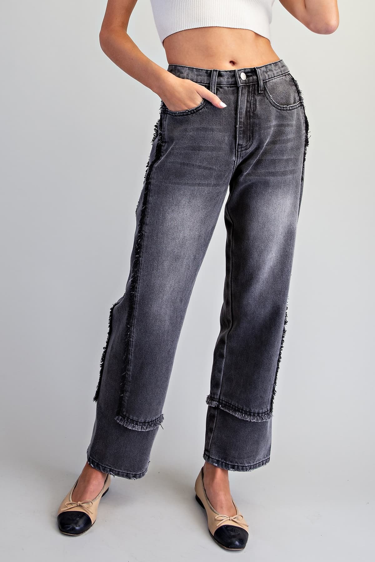 PK16645 - BLACK DENIM
