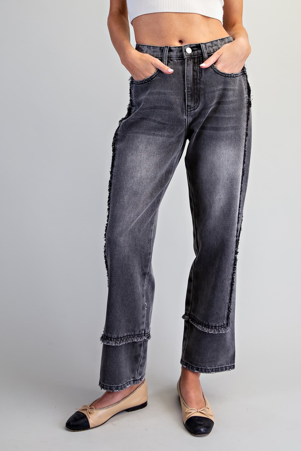 PK16645 - BLACK DENIM