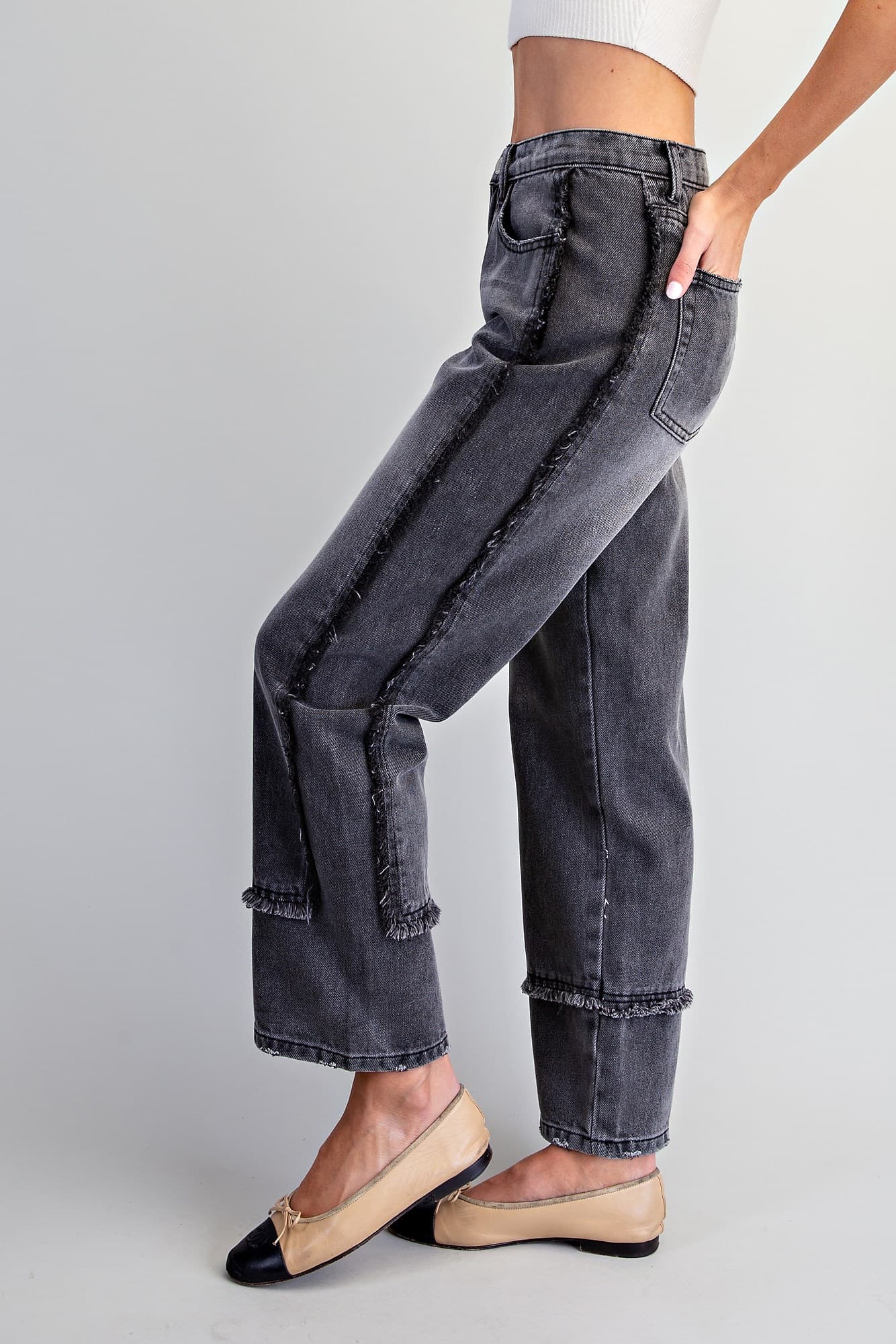 PK16645 - BLACK DENIM