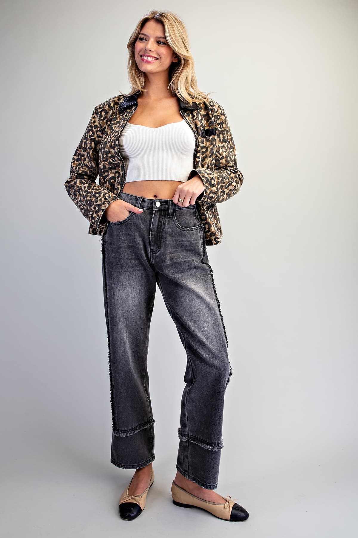 PK16645 - BLACK DENIM