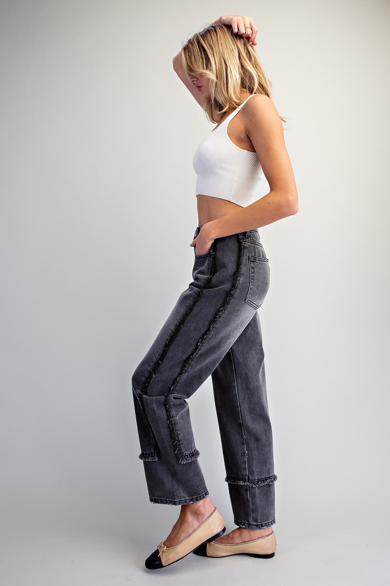 PK16645 - BLACK DENIM
