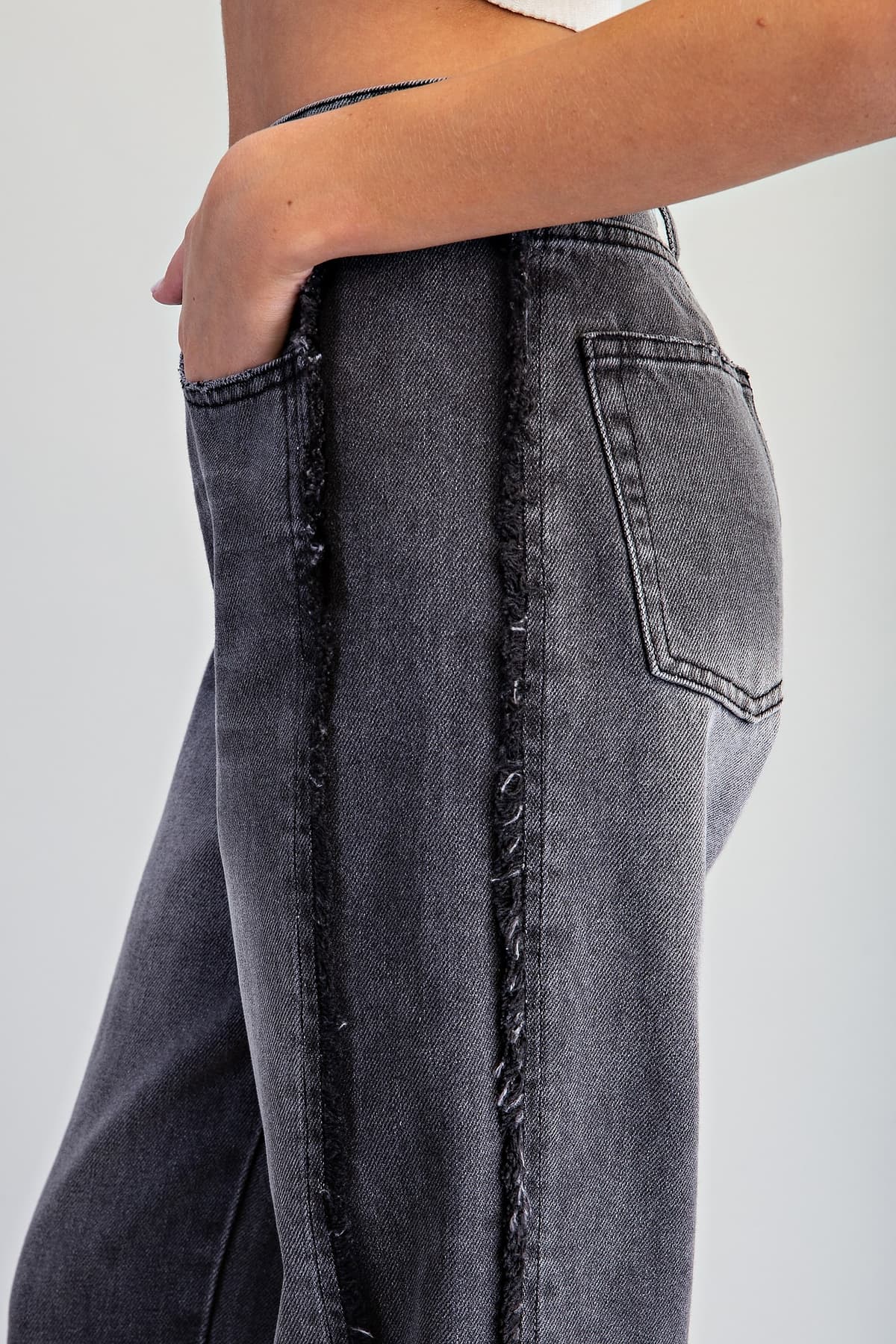PK16645 - BLACK DENIM