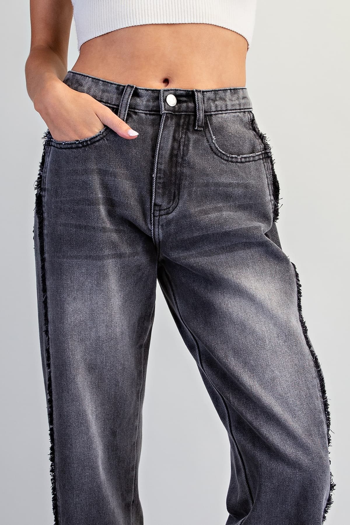 PK16645 - BLACK DENIM