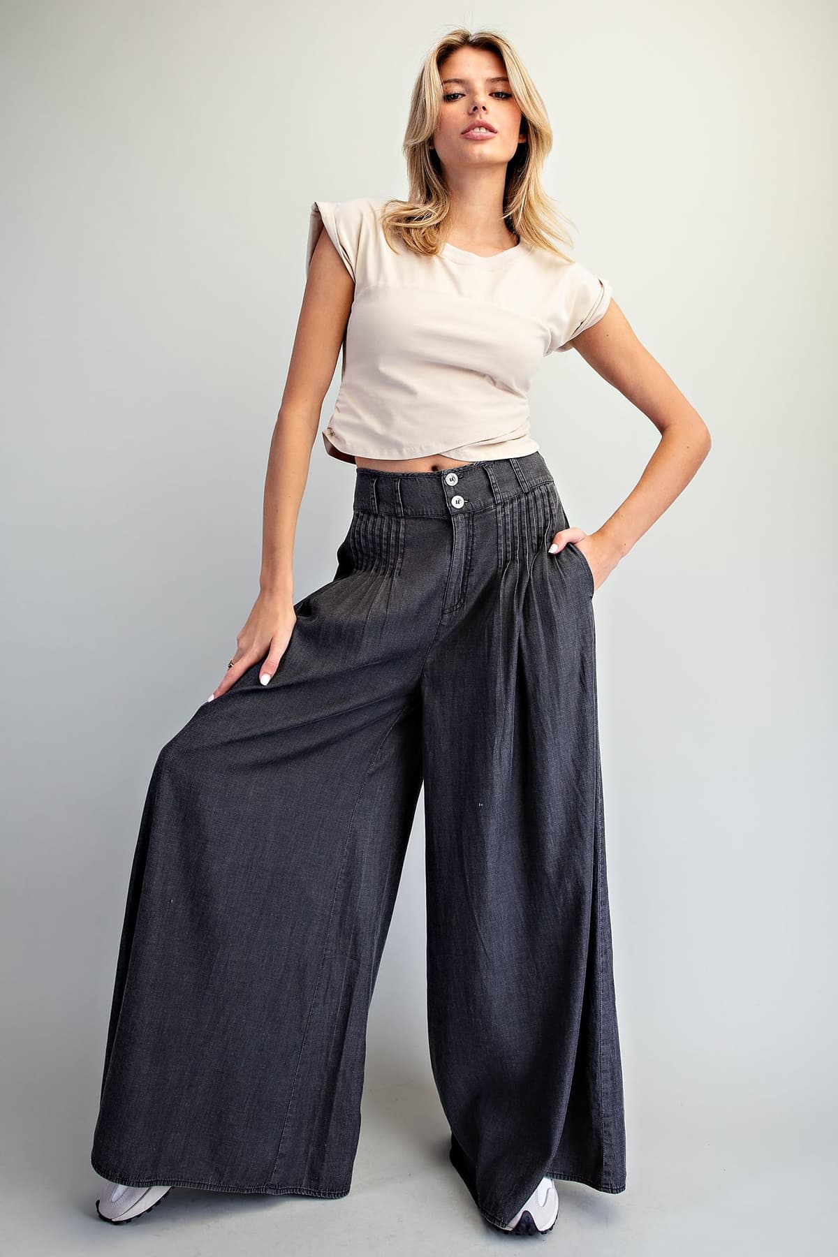 PK18004 - BLACK DENIM