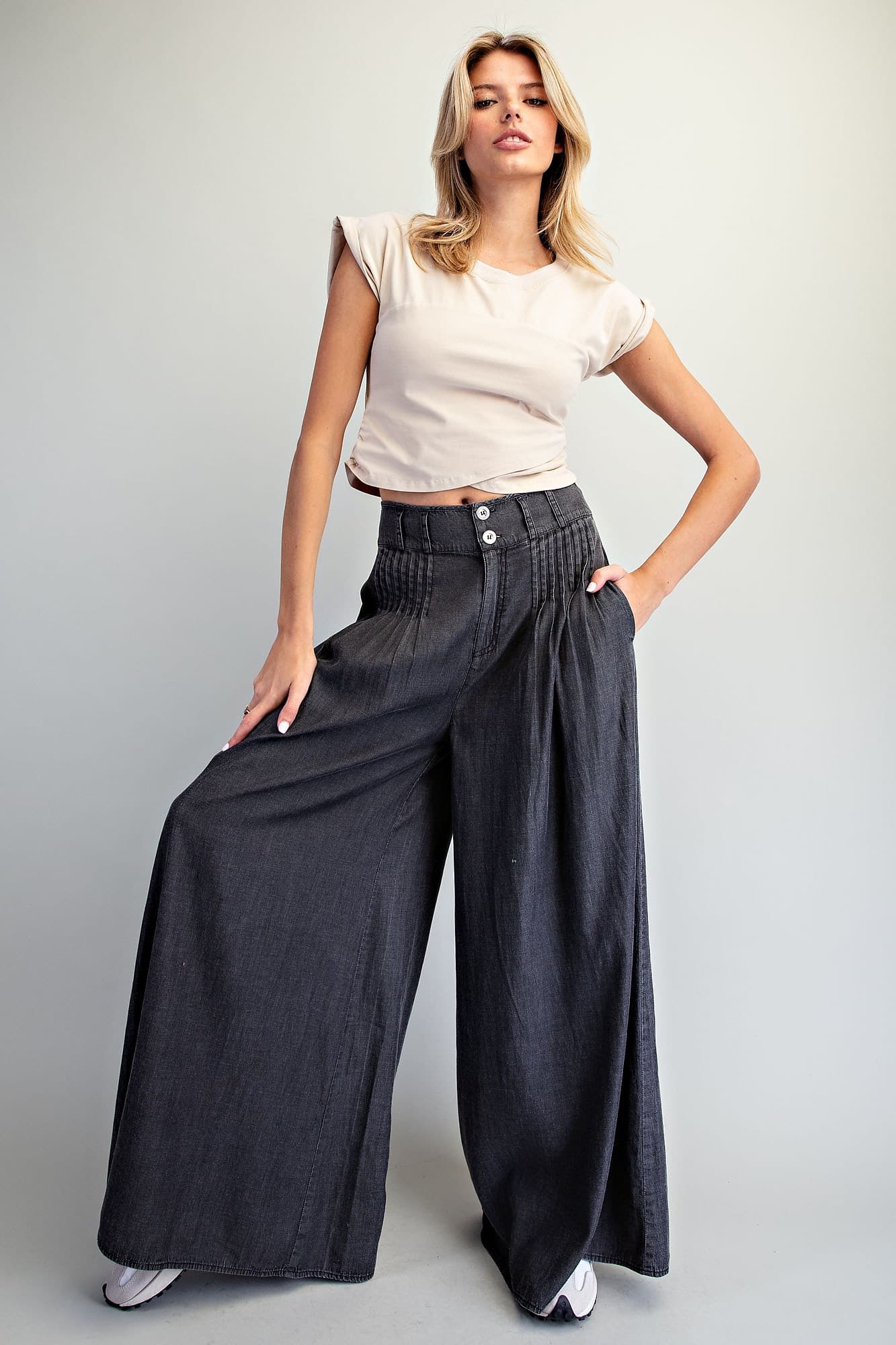 PK18004 - BLACK DENIM