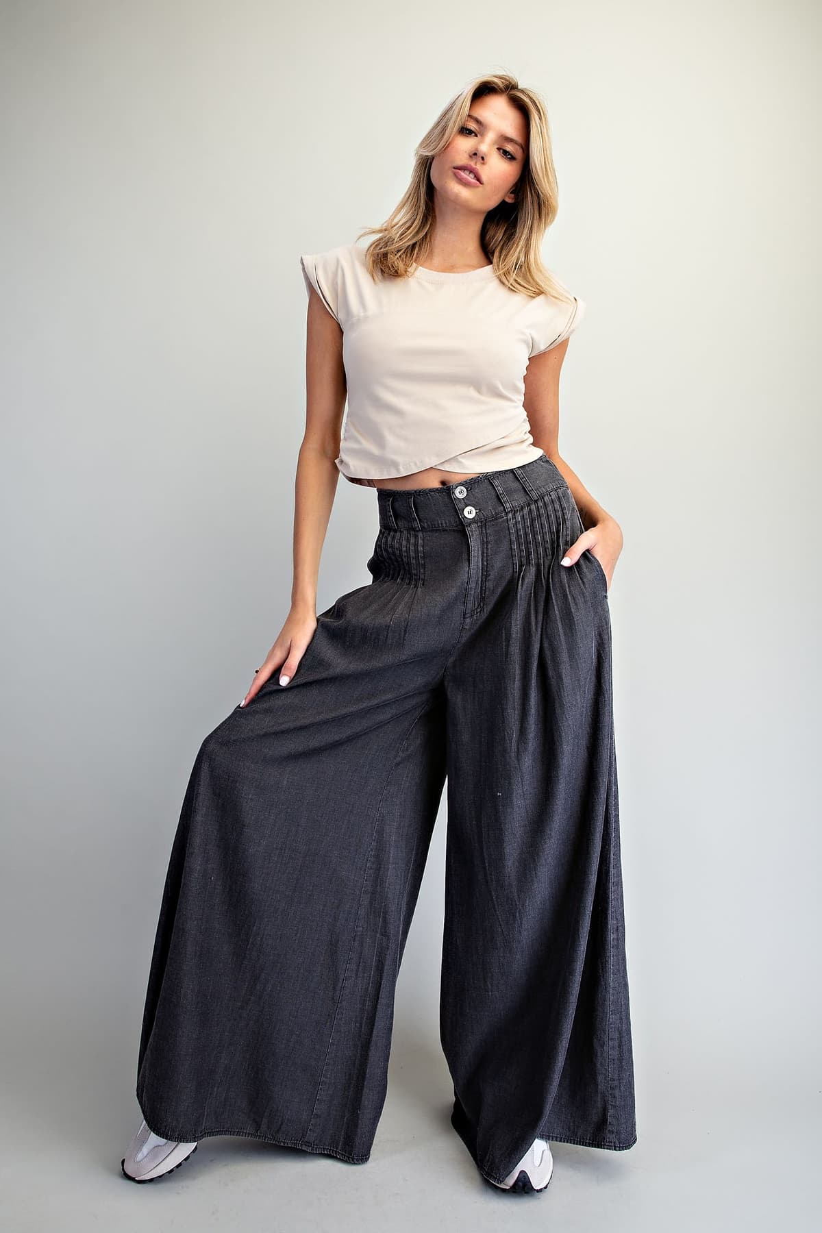 PK18004 - BLACK DENIM