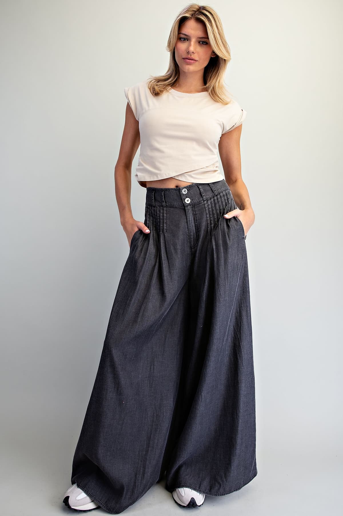 PK18004 - BLACK DENIM