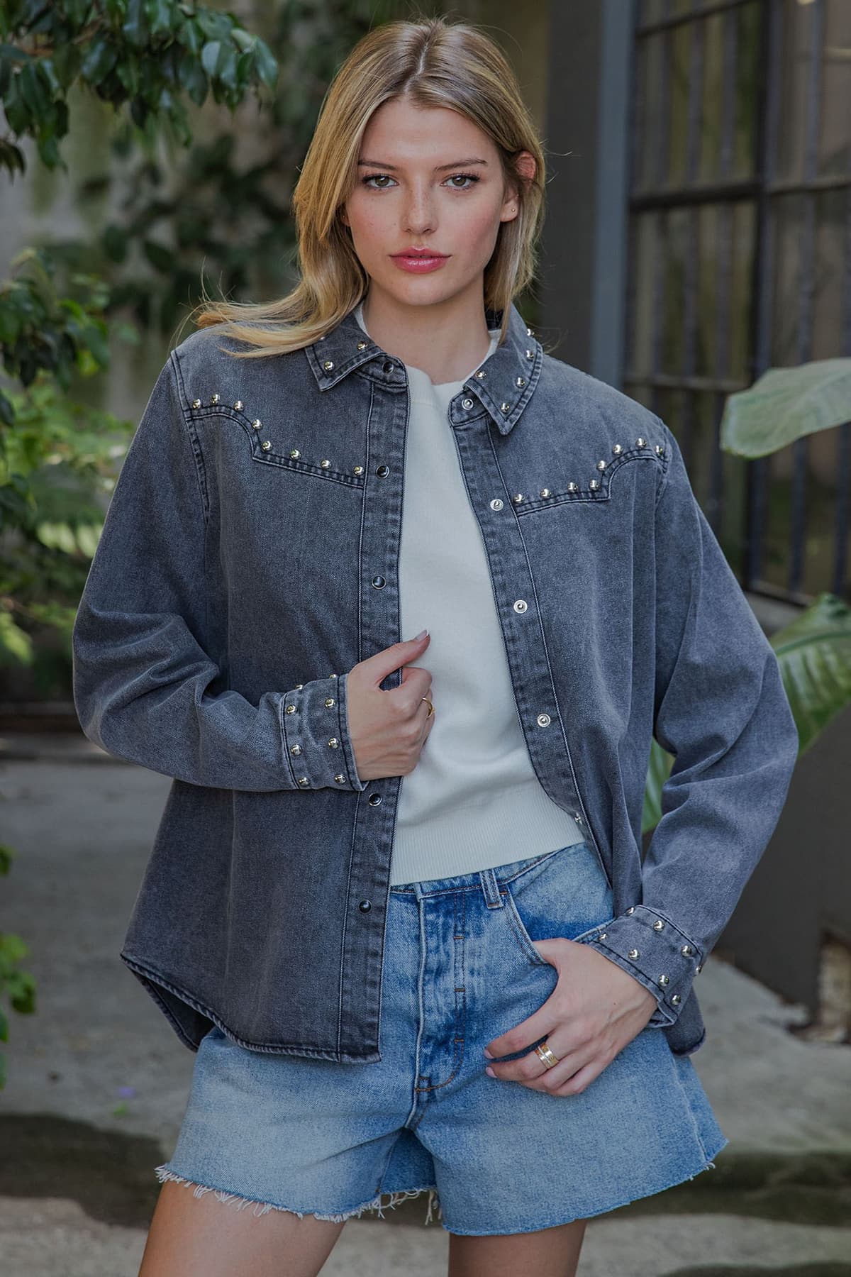 JK16551 - BLACK DENIM