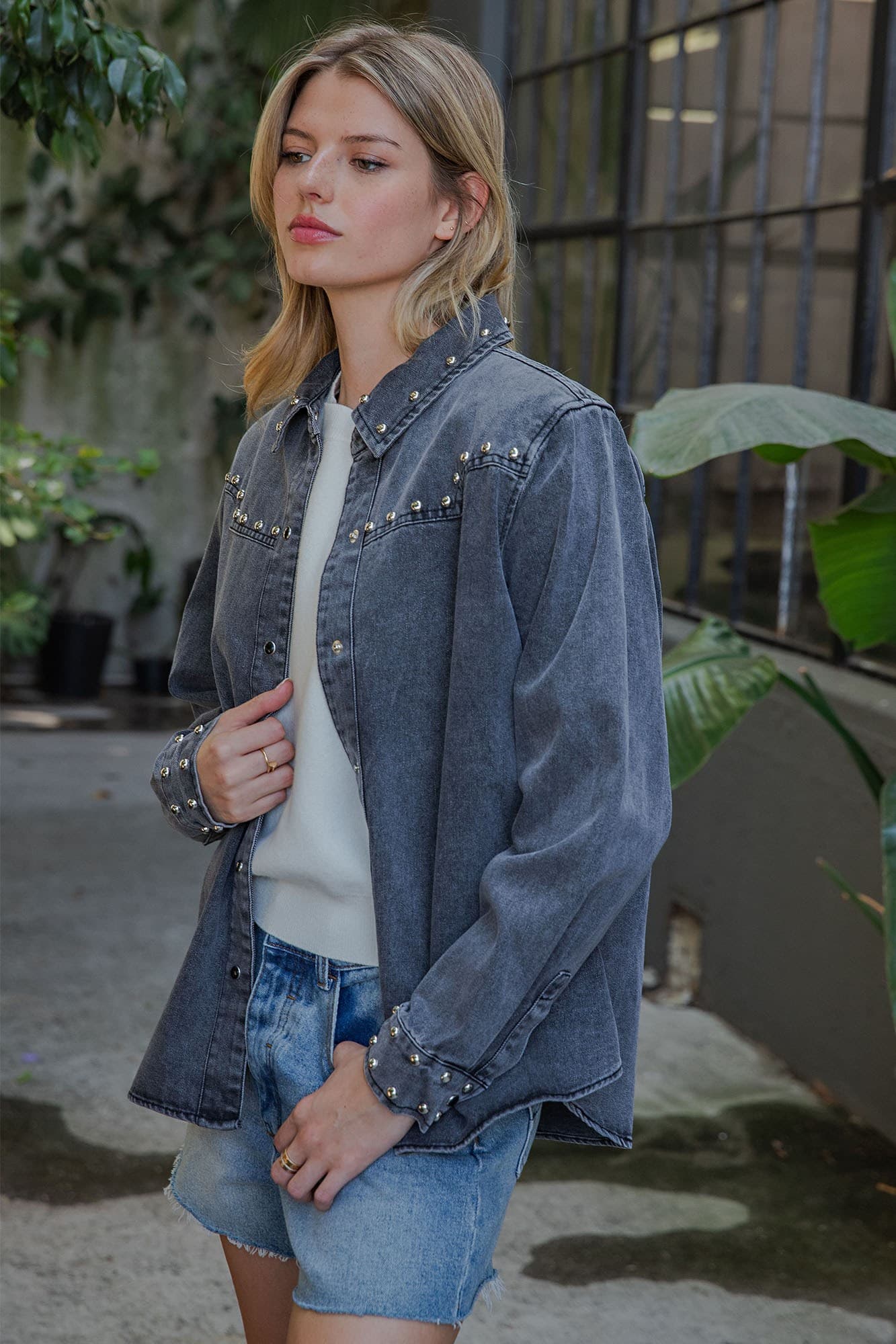 JK16551 - BLACK DENIM