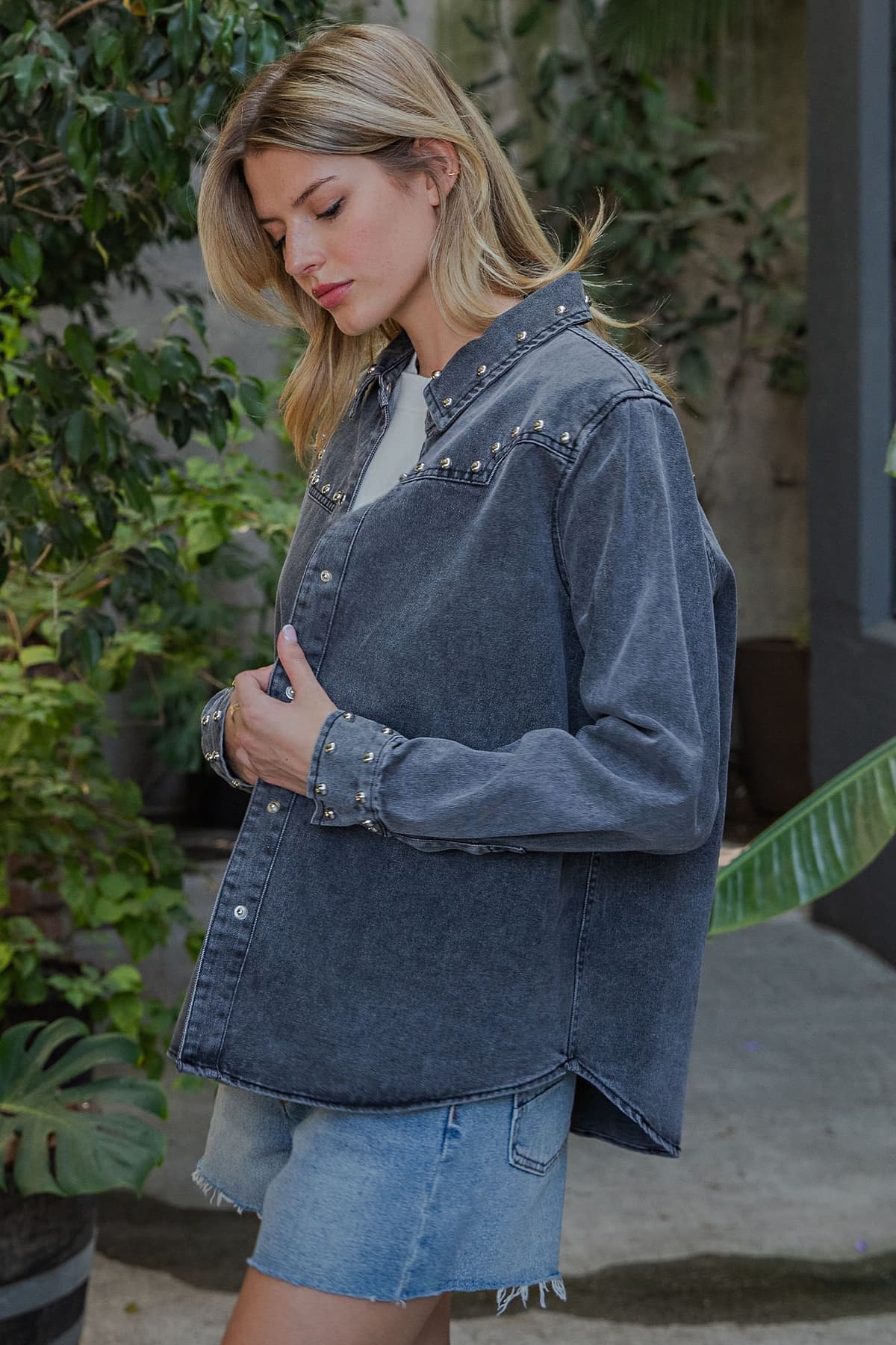 JK16551 - BLACK DENIM