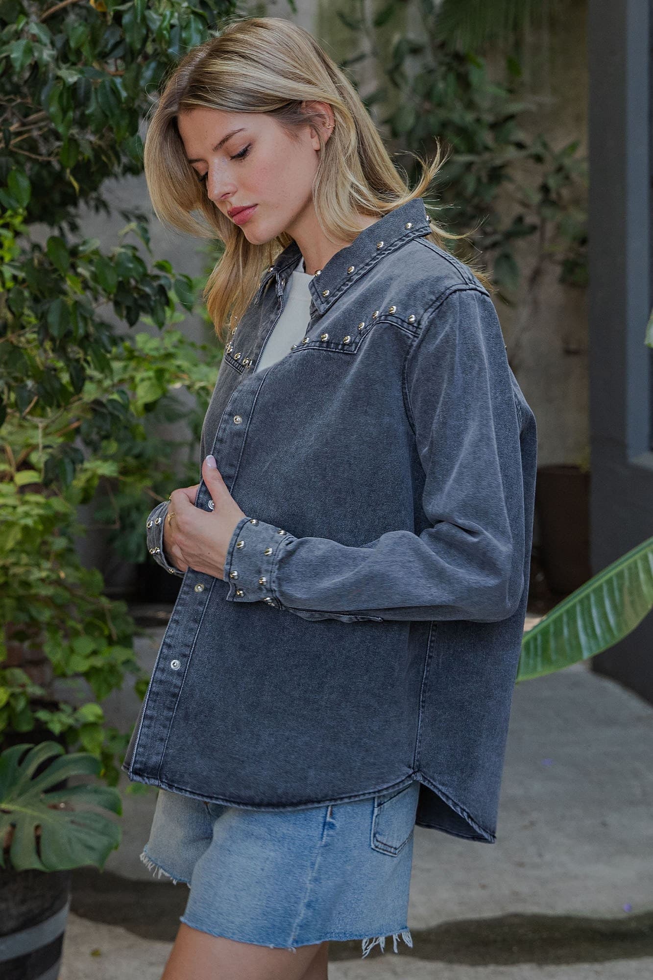 JK16551 - BLACK DENIM