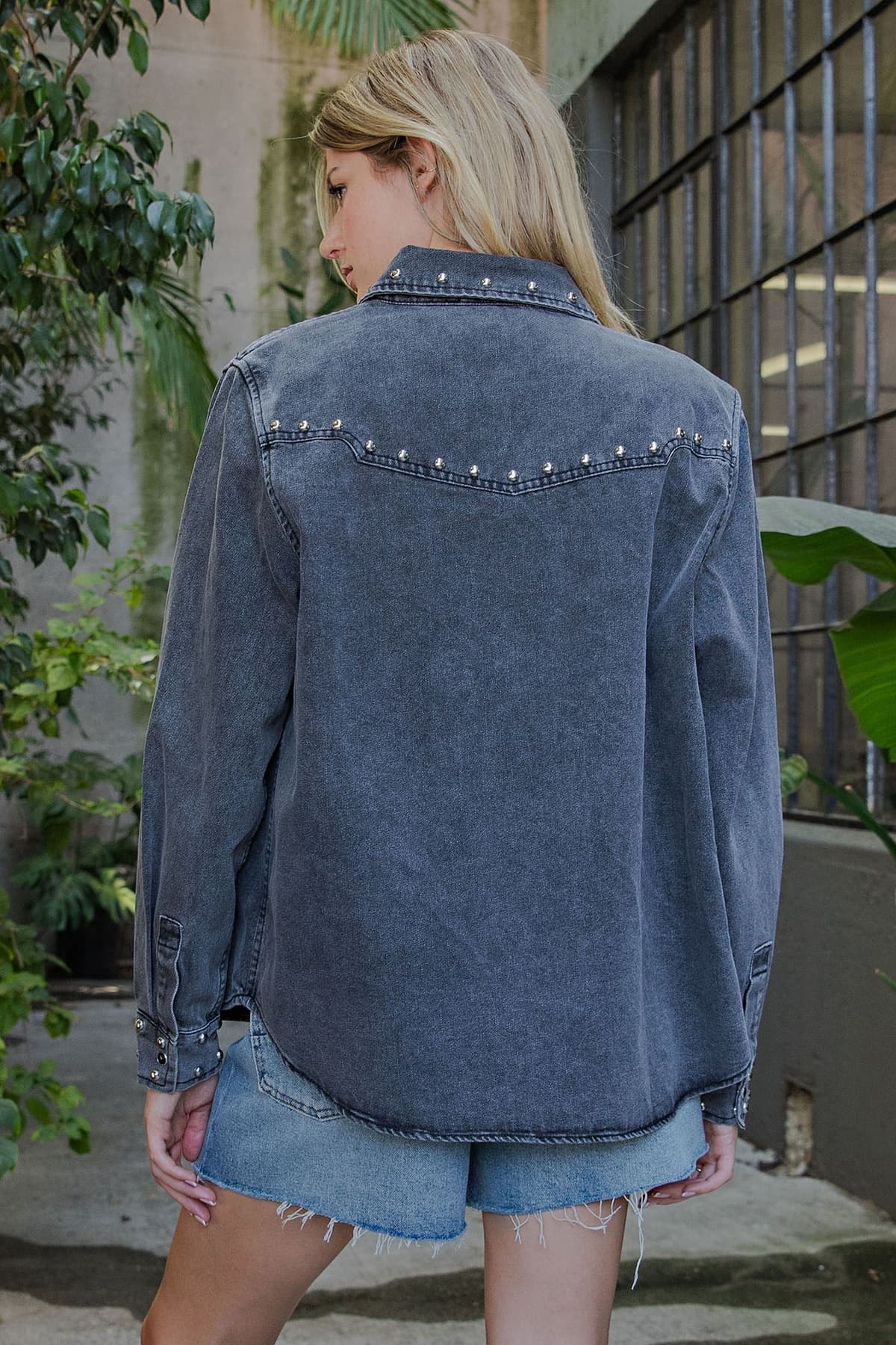 JK16551 - BLACK DENIM