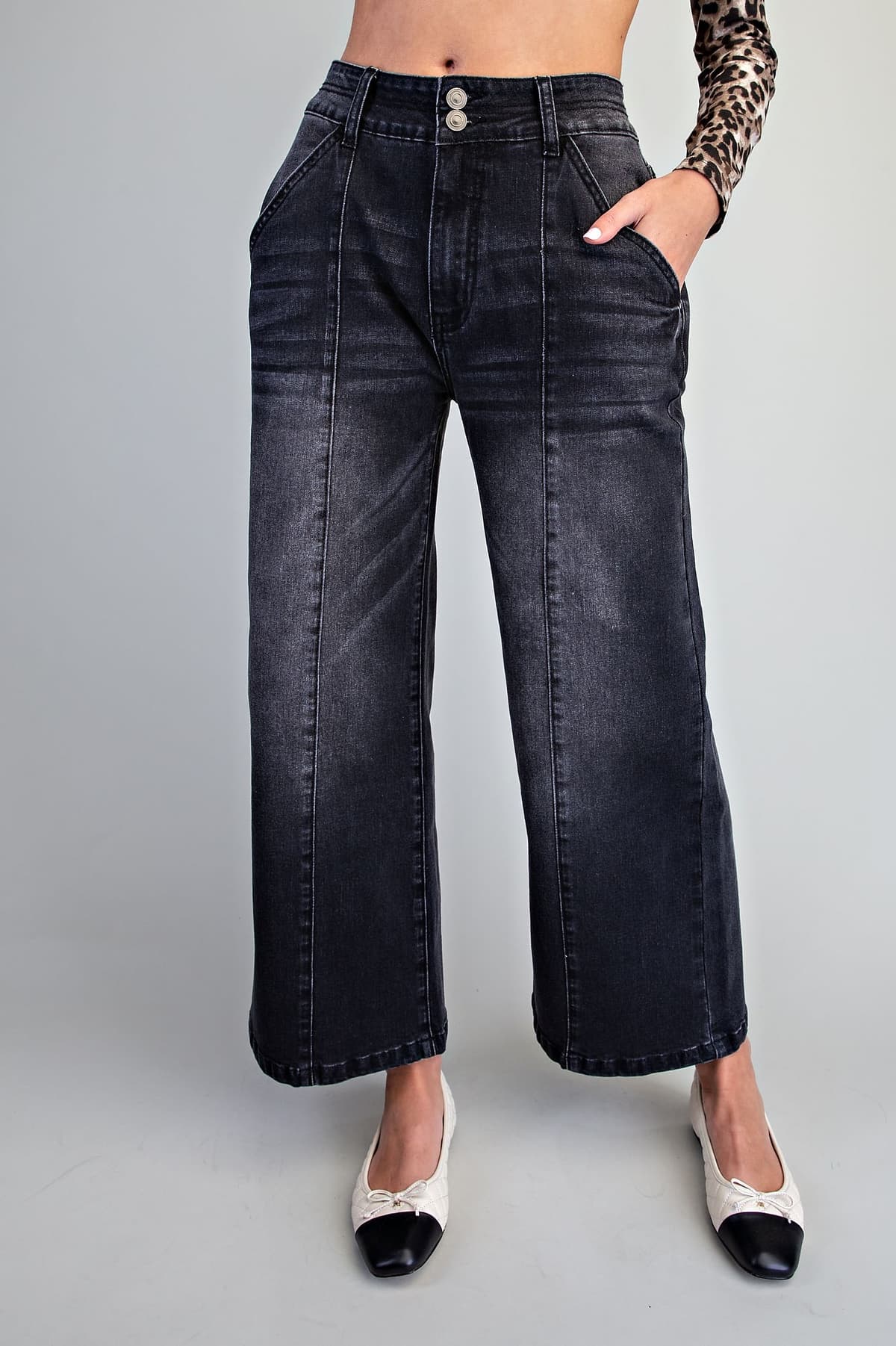 PK16928 - BLACK DENIM