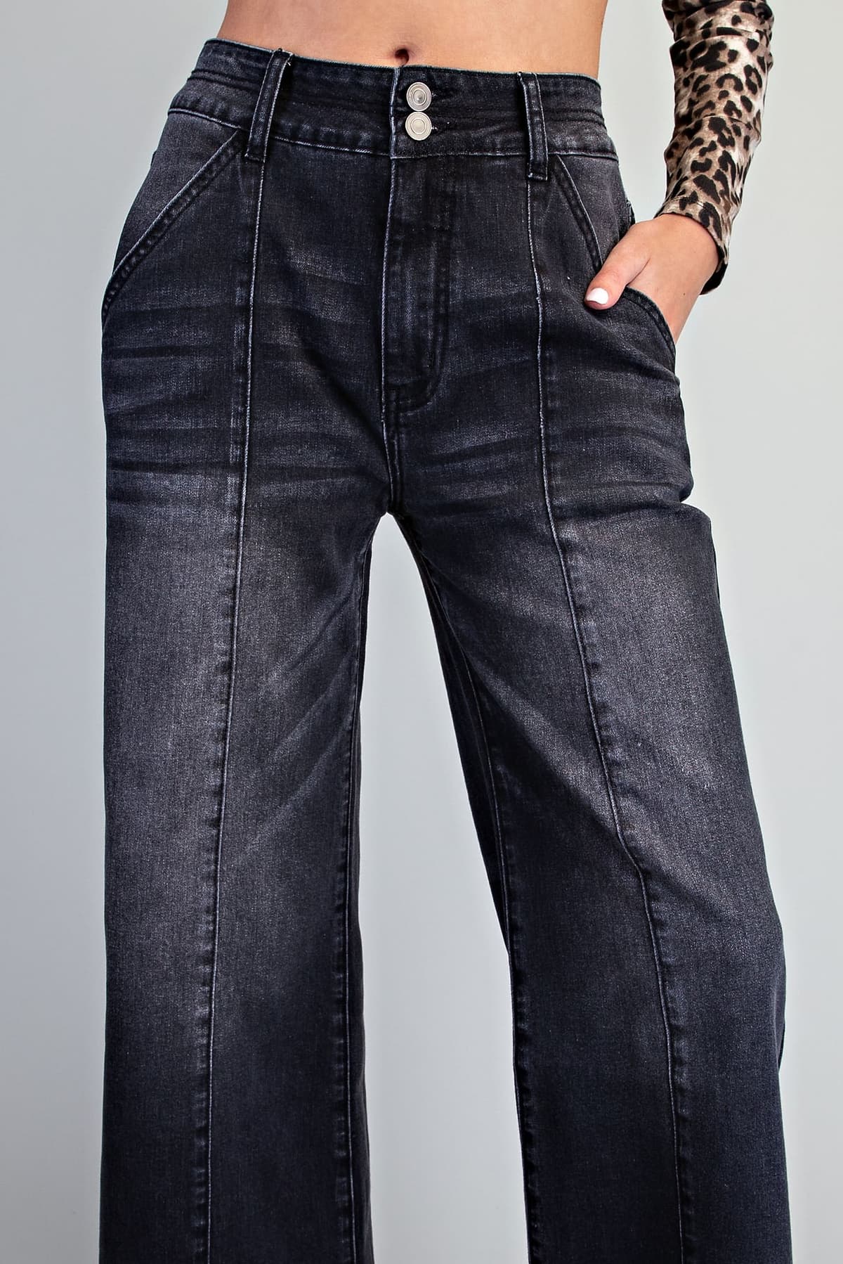 PK16928 - BLACK DENIM