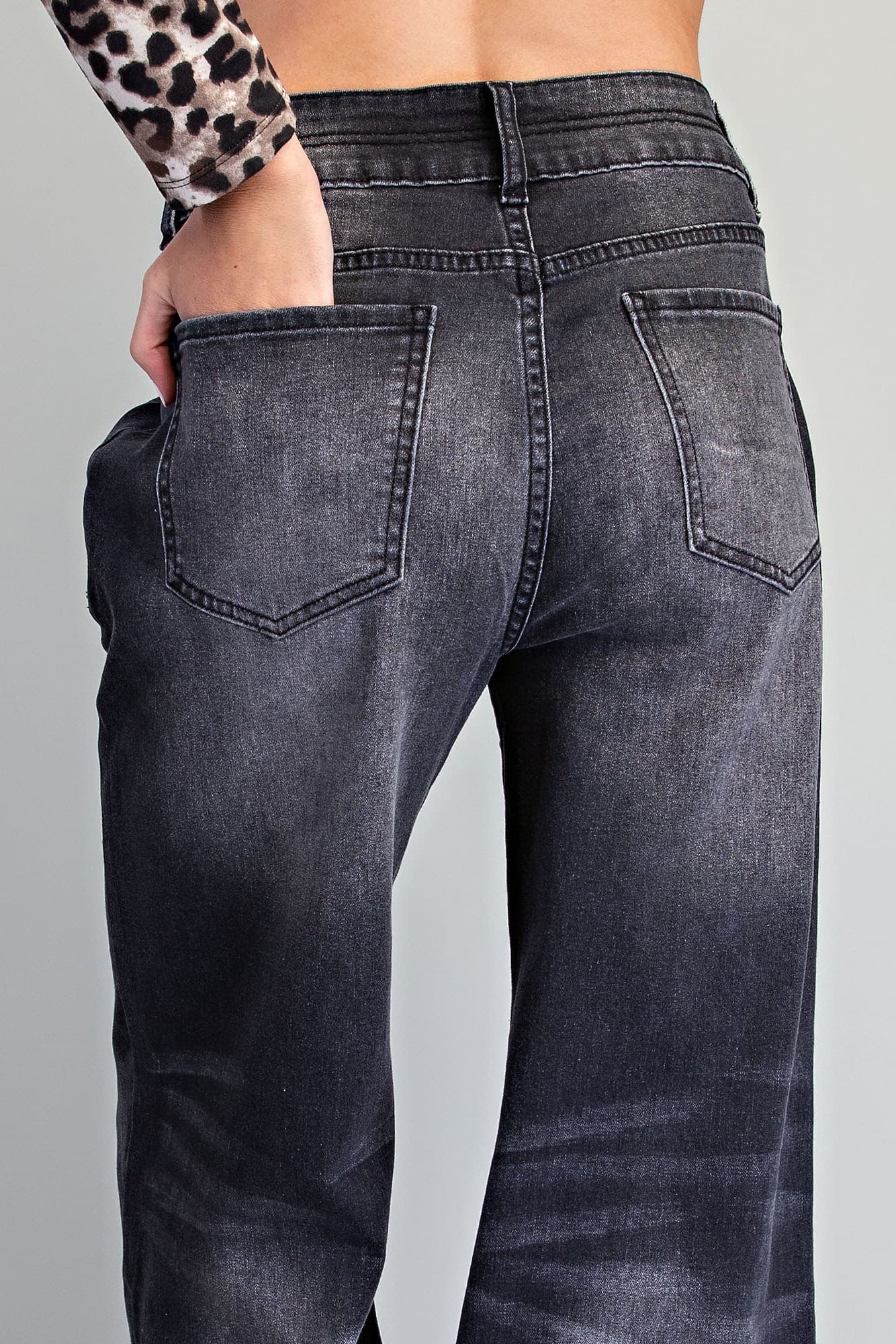 PK16928 - BLACK DENIM