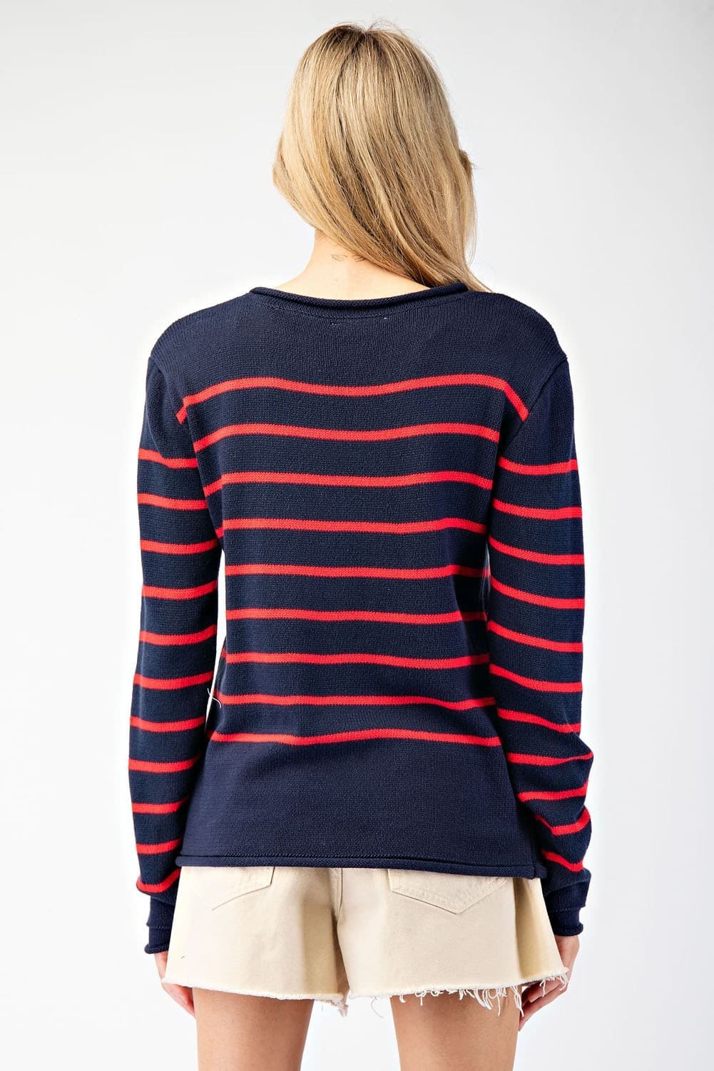 SK11436 - NAVY / RED