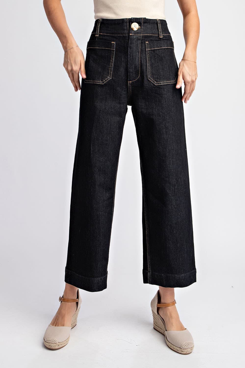 PK11563 - BLACK DENIM