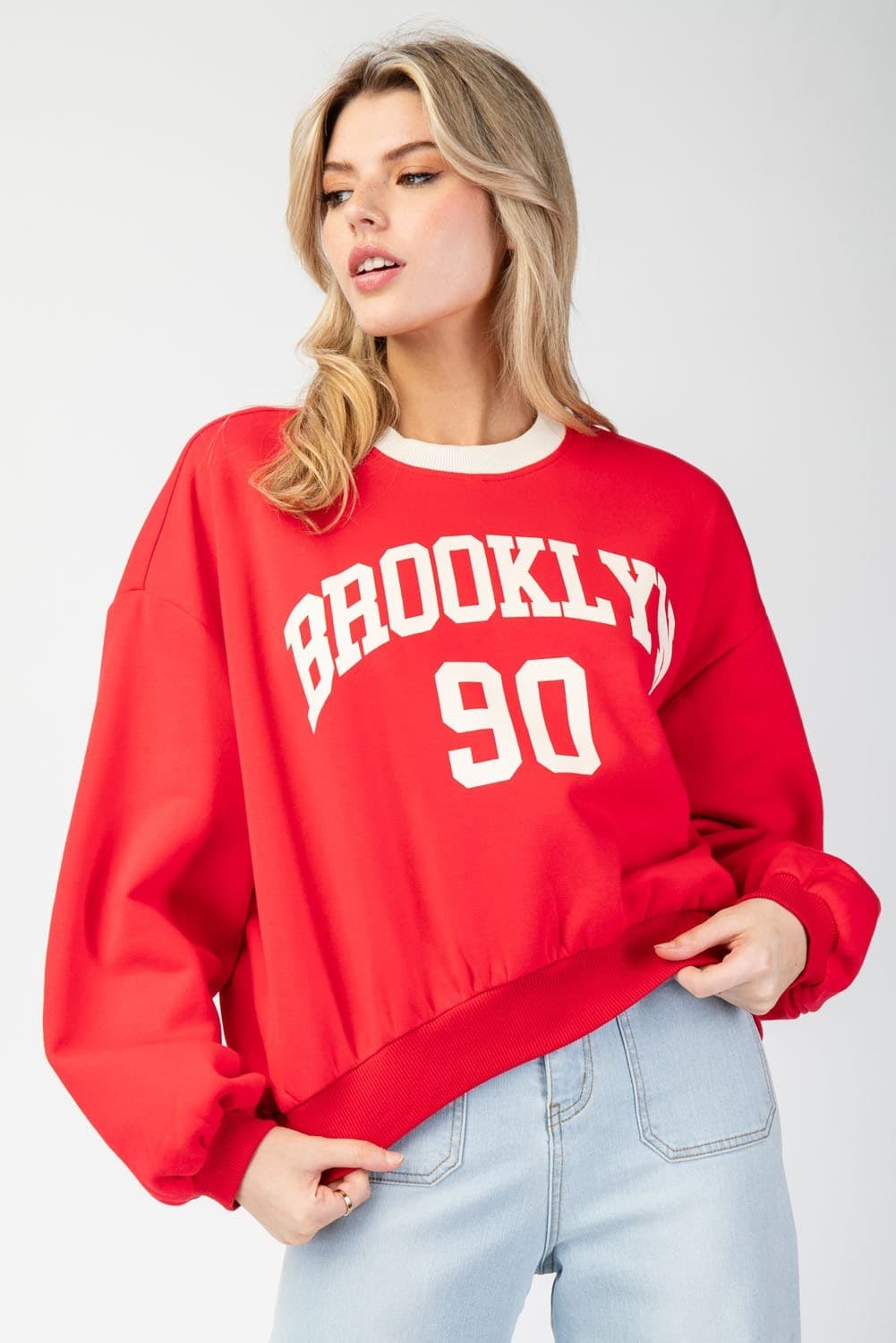 TH12130 - RED/CREAM