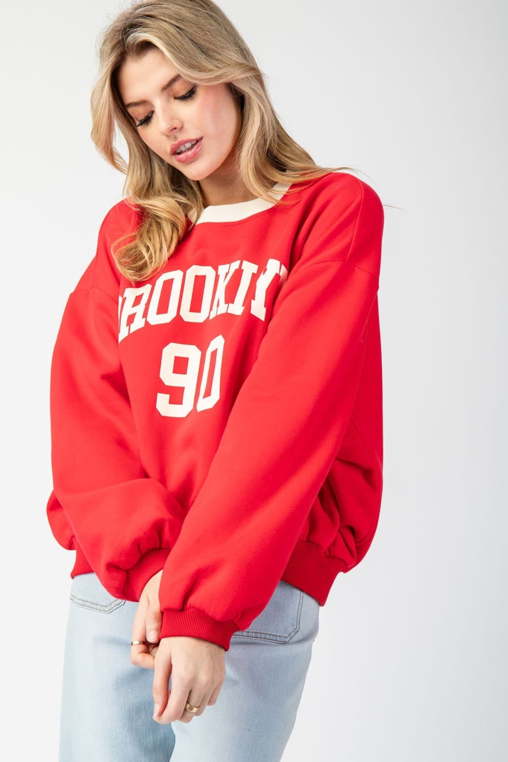 TH12130 - RED/CREAM