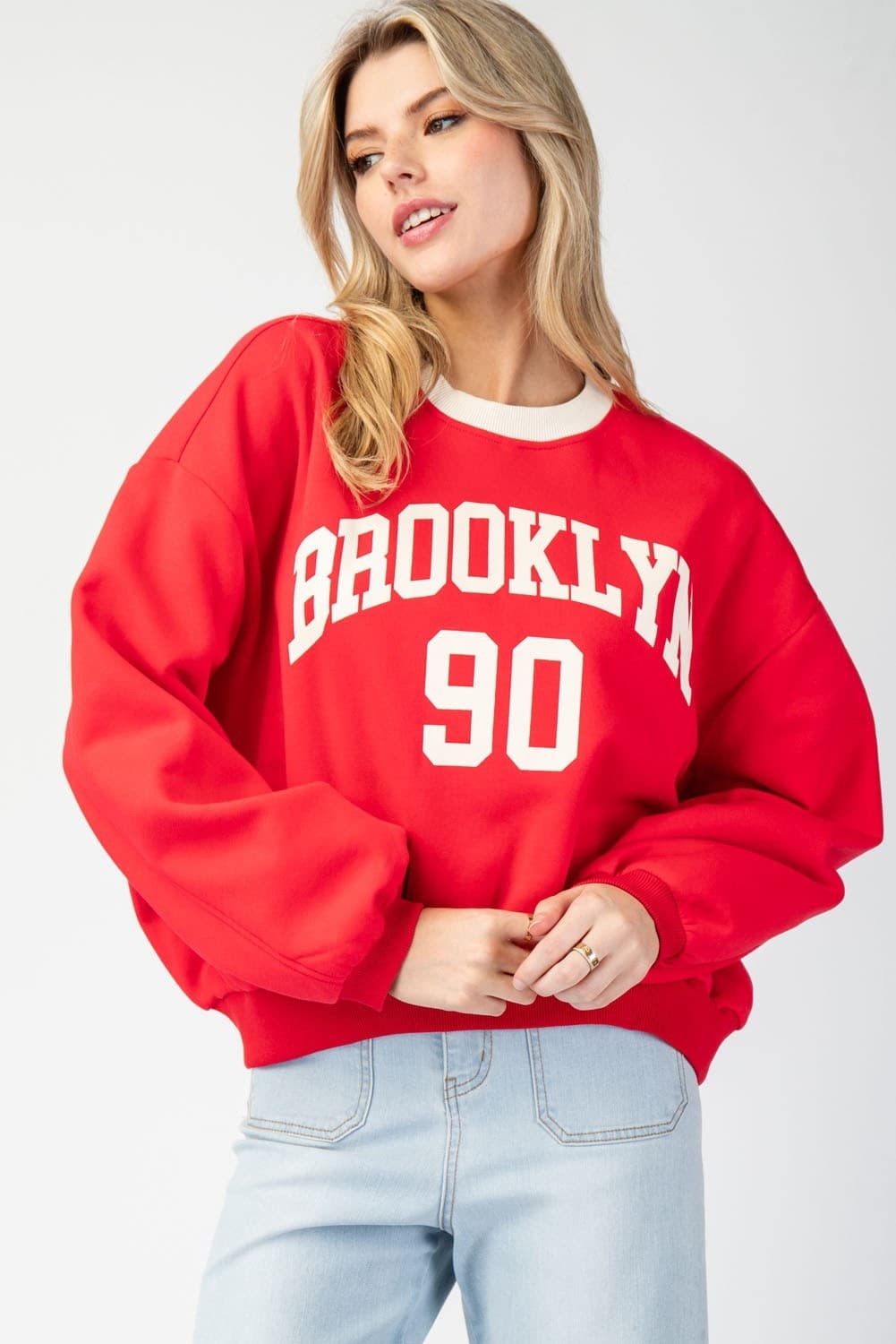 TH12130 - RED/CREAM