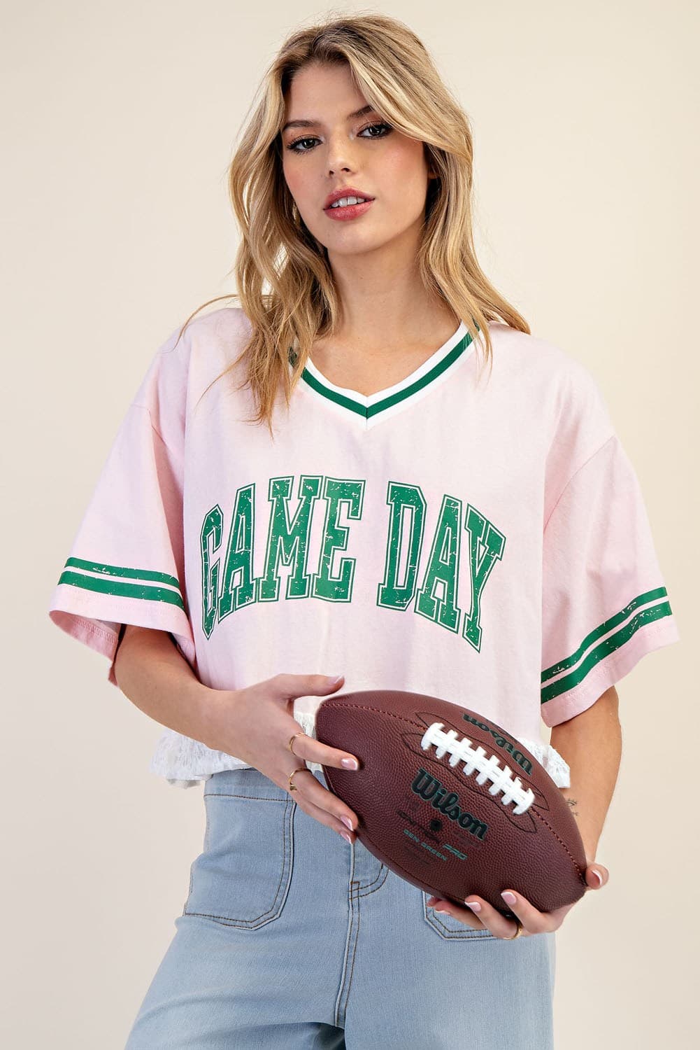 TH12147 - PINK/ EVER GREEN