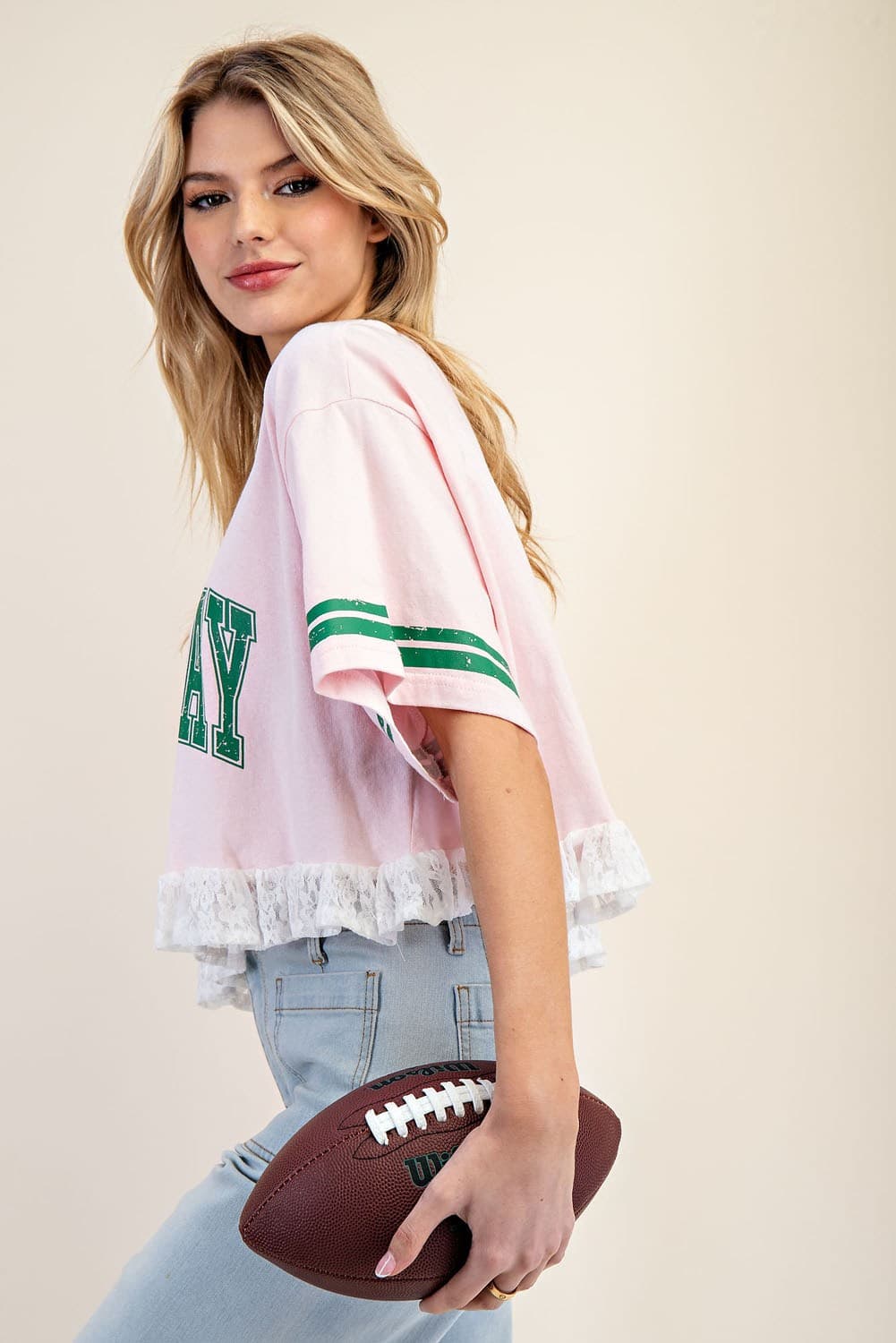 TH12147 - PINK/ EVER GREEN