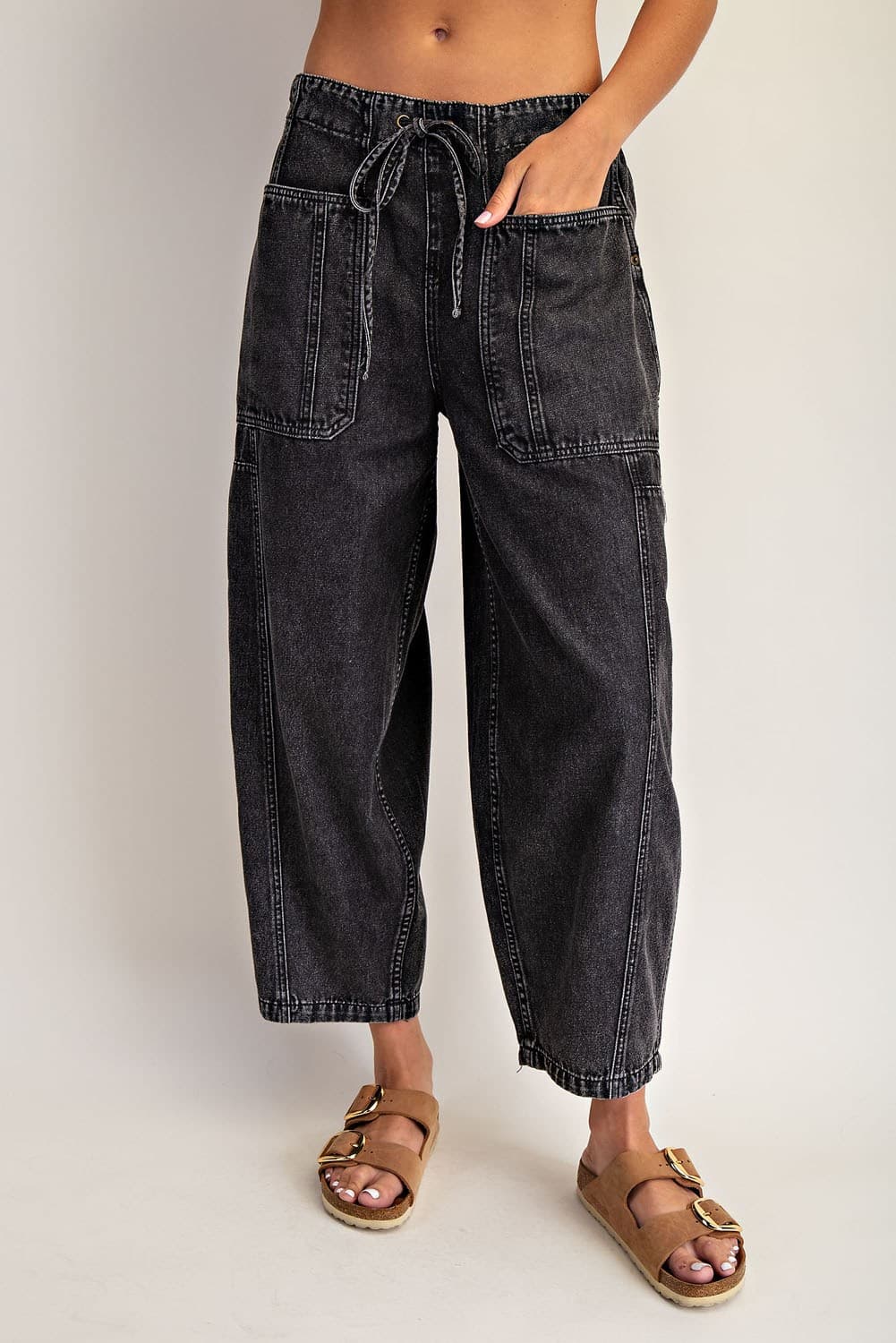 PK14163 - BLACK DENIM