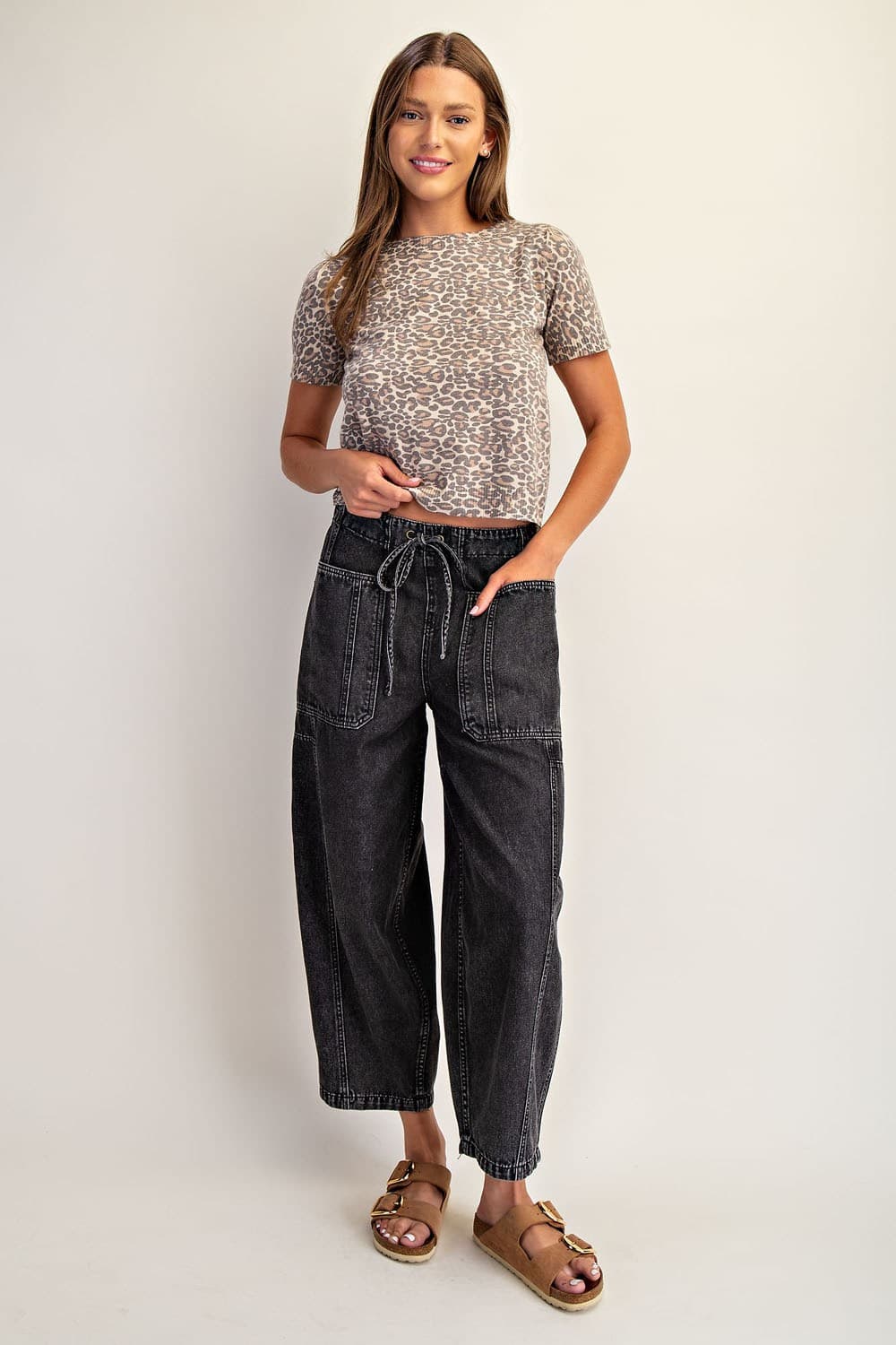 PK14163 - BLACK DENIM