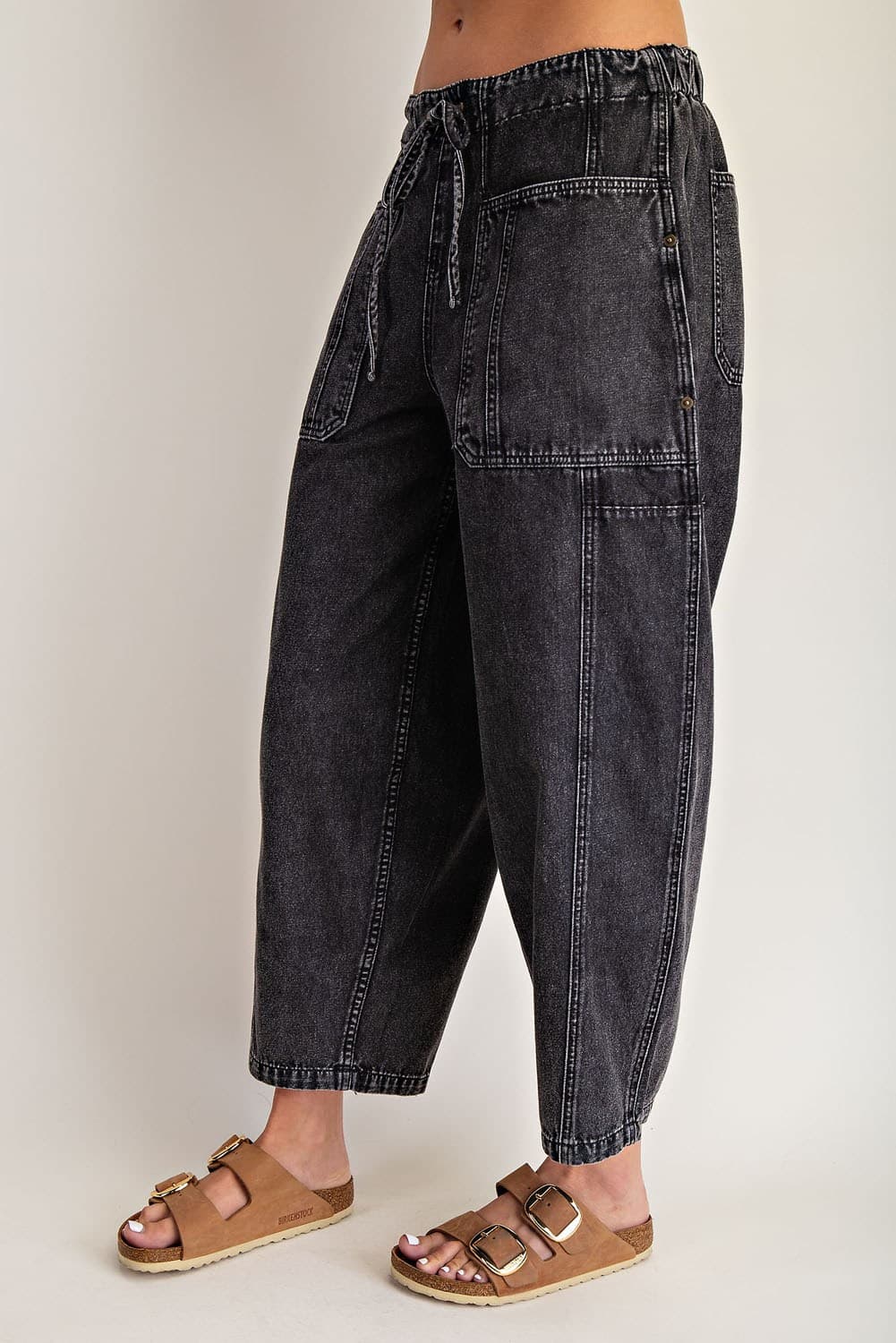 PK14163 - BLACK DENIM