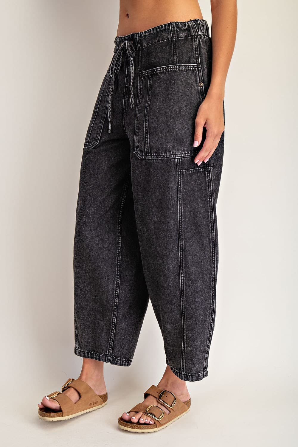 PK14163 - BLACK DENIM