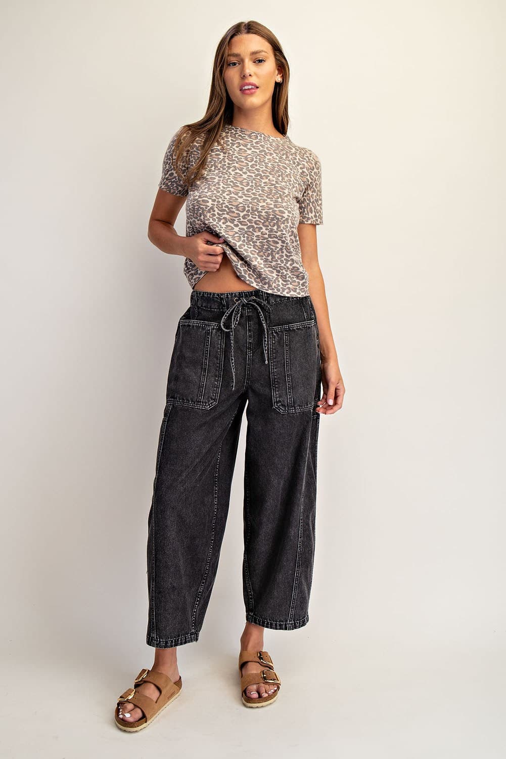 PK14163 - BLACK DENIM