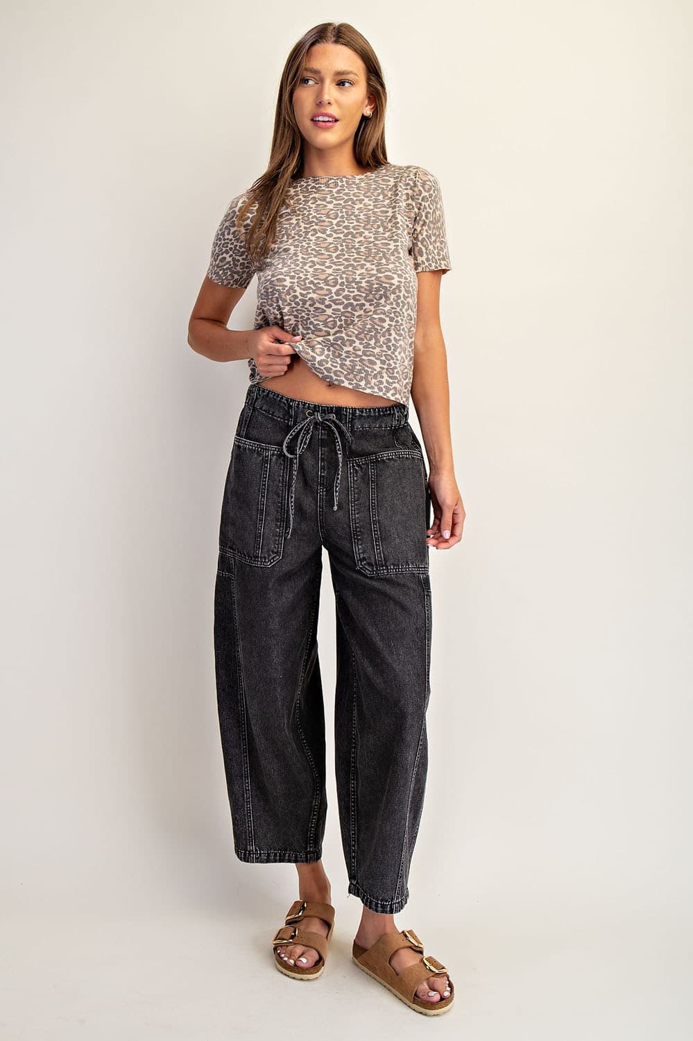 PK14163 - BLACK DENIM
