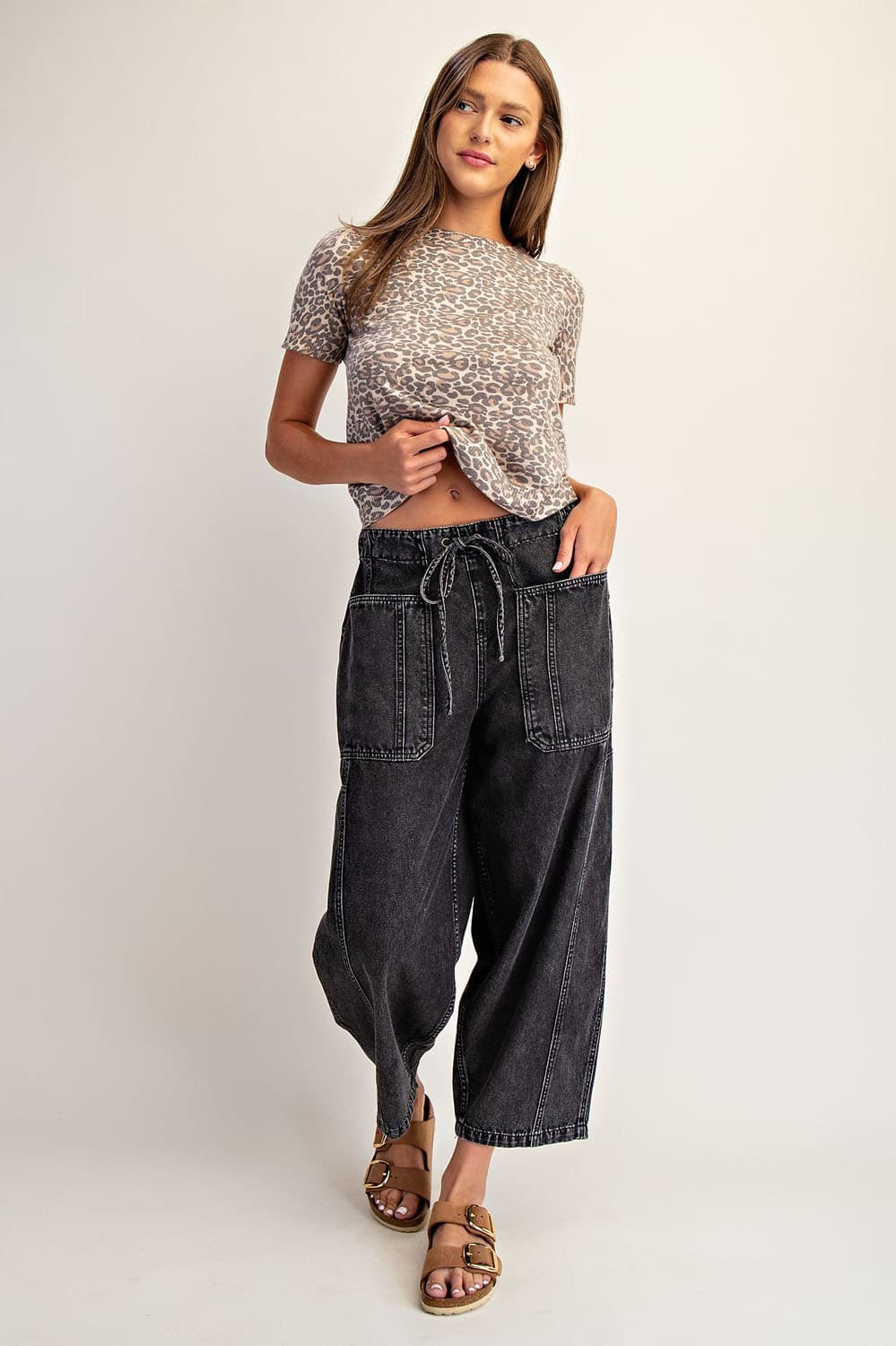 PK14163 - BLACK DENIM