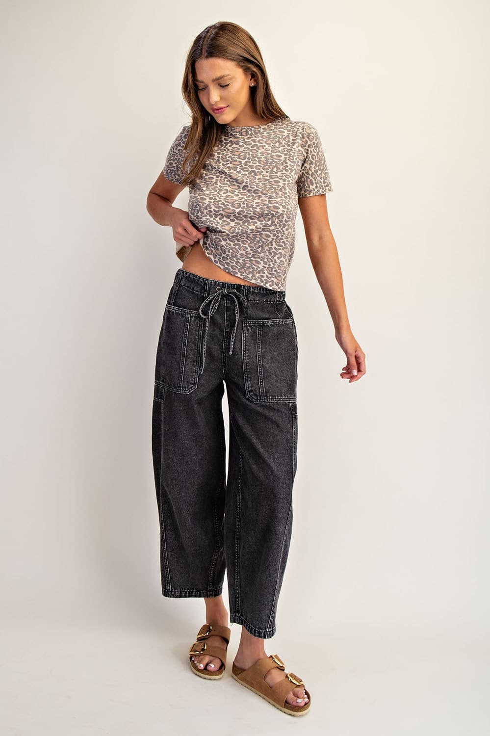 PK14163 - BLACK DENIM
