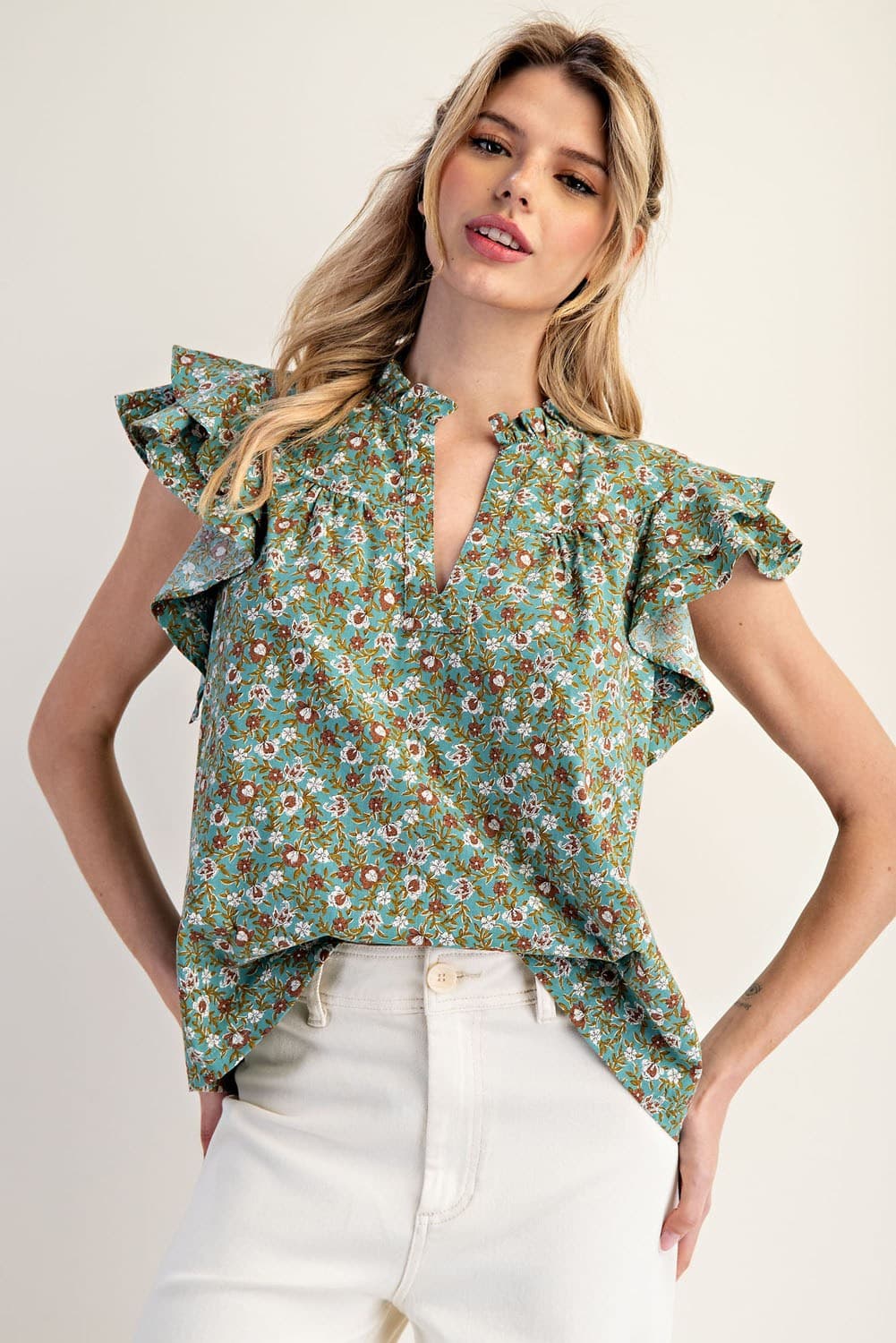 TK14236 - MINT FLORAL