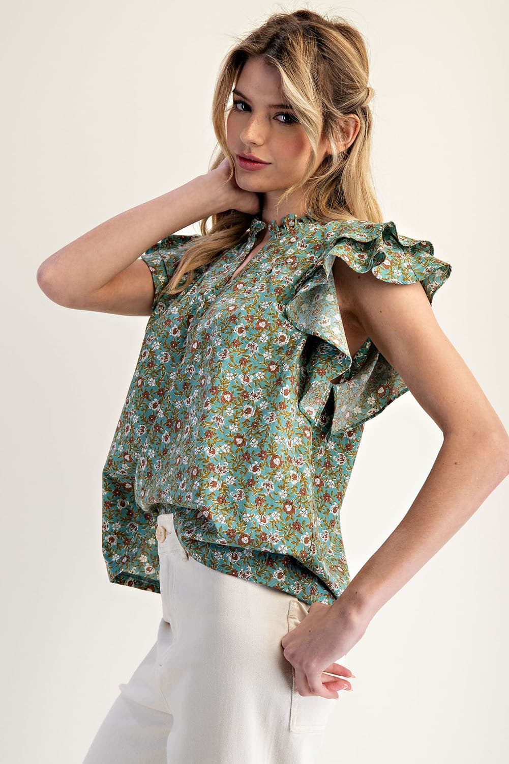 TK14236 - MINT FLORAL