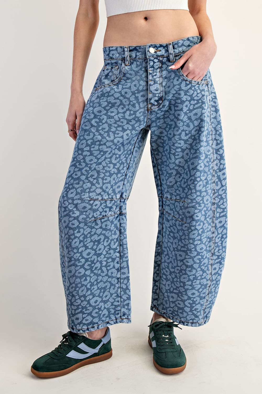 PH12971 - LEOPARD DENIM
