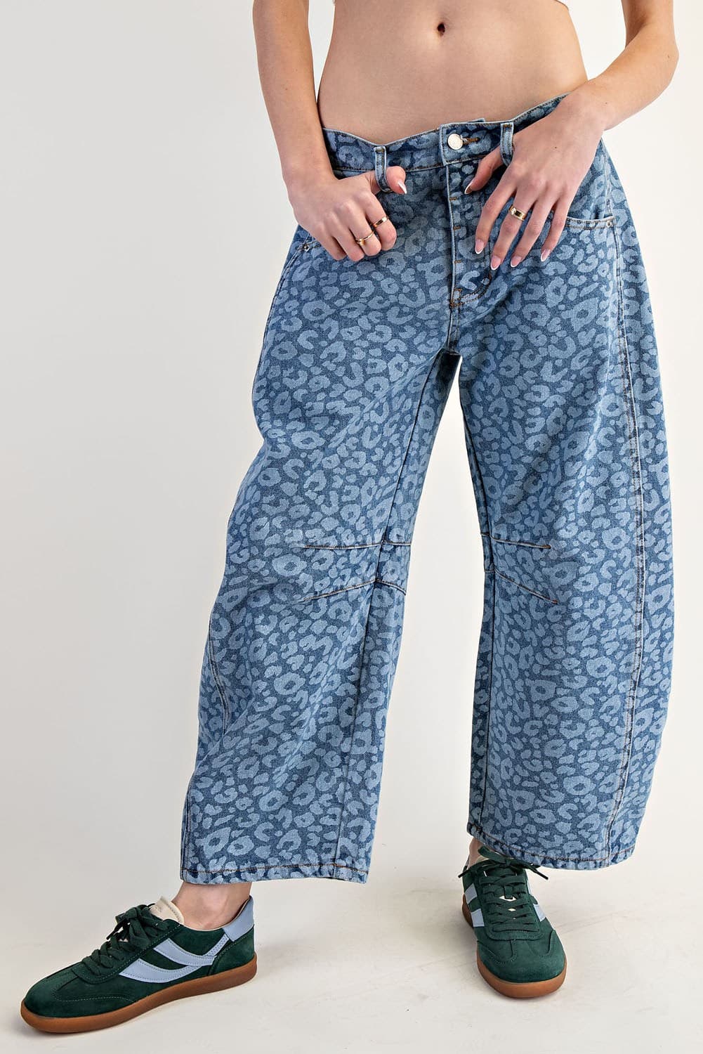 PH12971 - LEOPARD DENIM