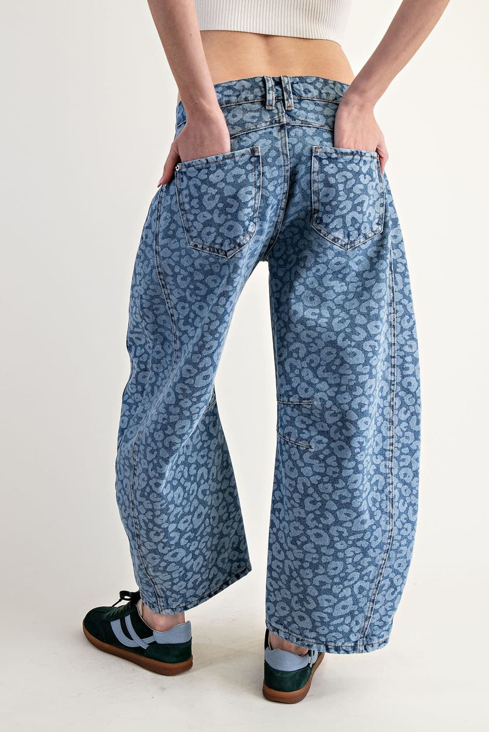 PH12971 - LEOPARD DENIM