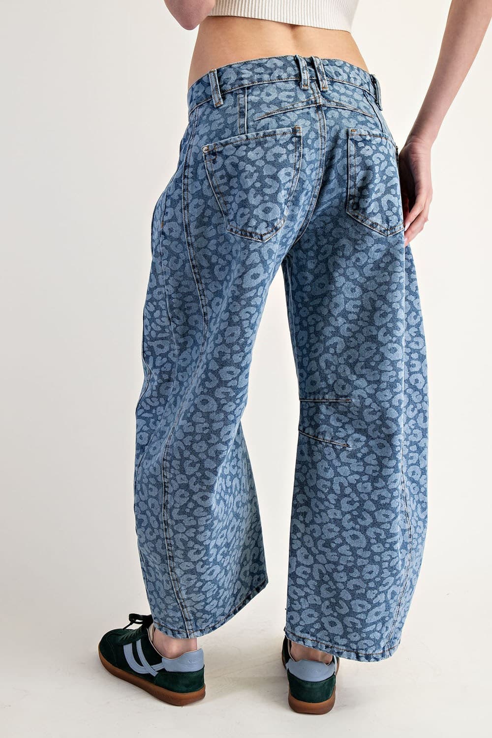 PH12971 - LEOPARD DENIM