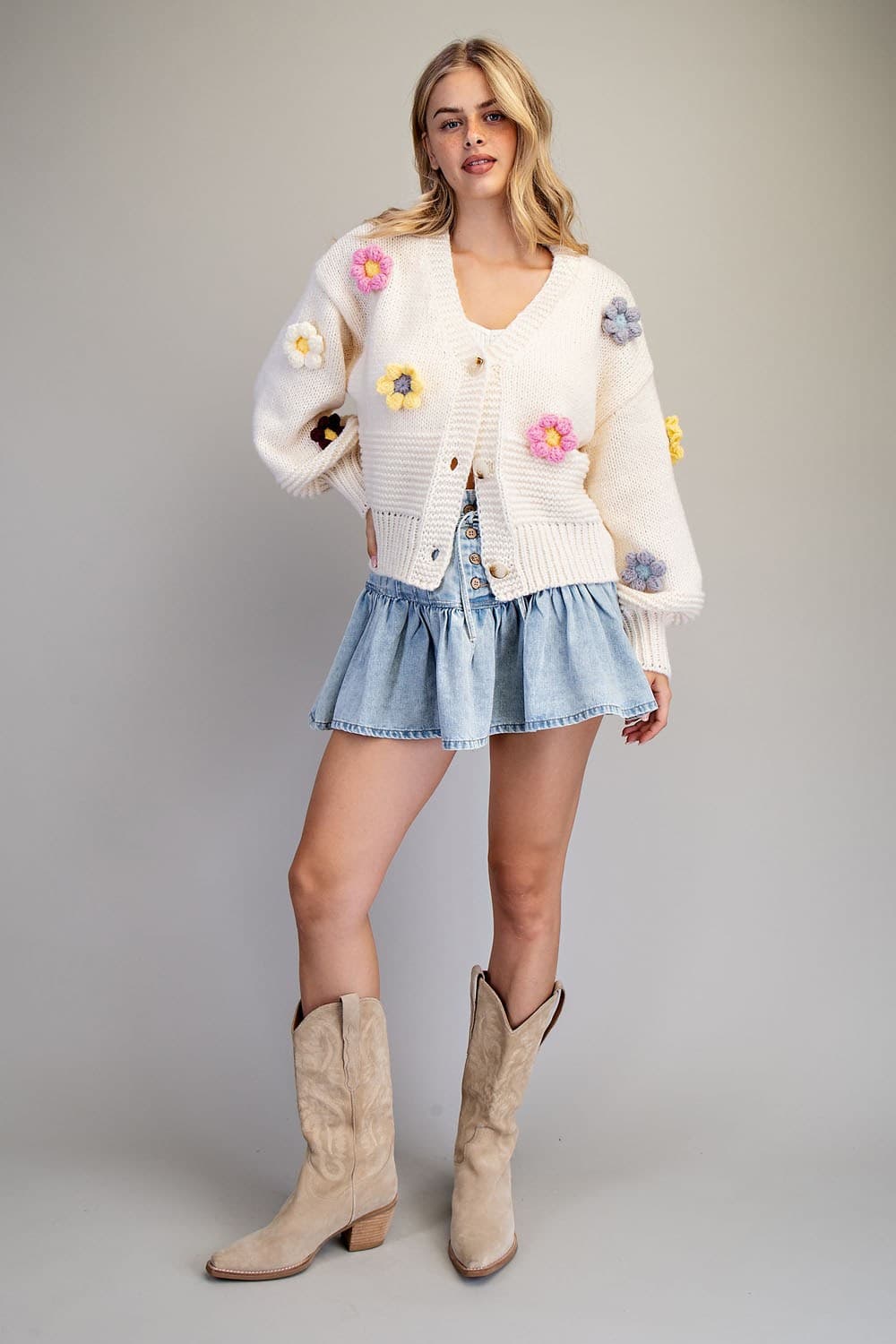 SJH15066 - CREAM BLOSSOM