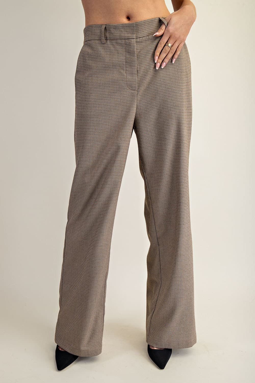 PK14421 - CAMEL BROWN CHECK