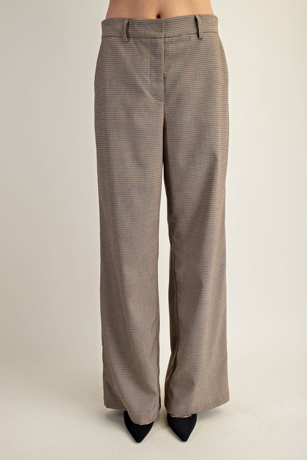 PK14421 - CAMEL BROWN CHECK