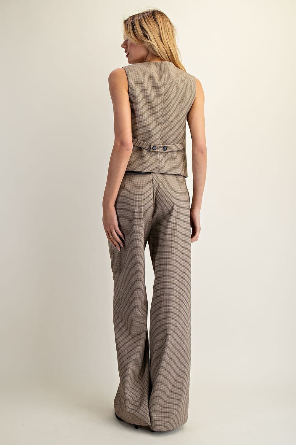 PK14421 - CAMEL BROWN CHECK